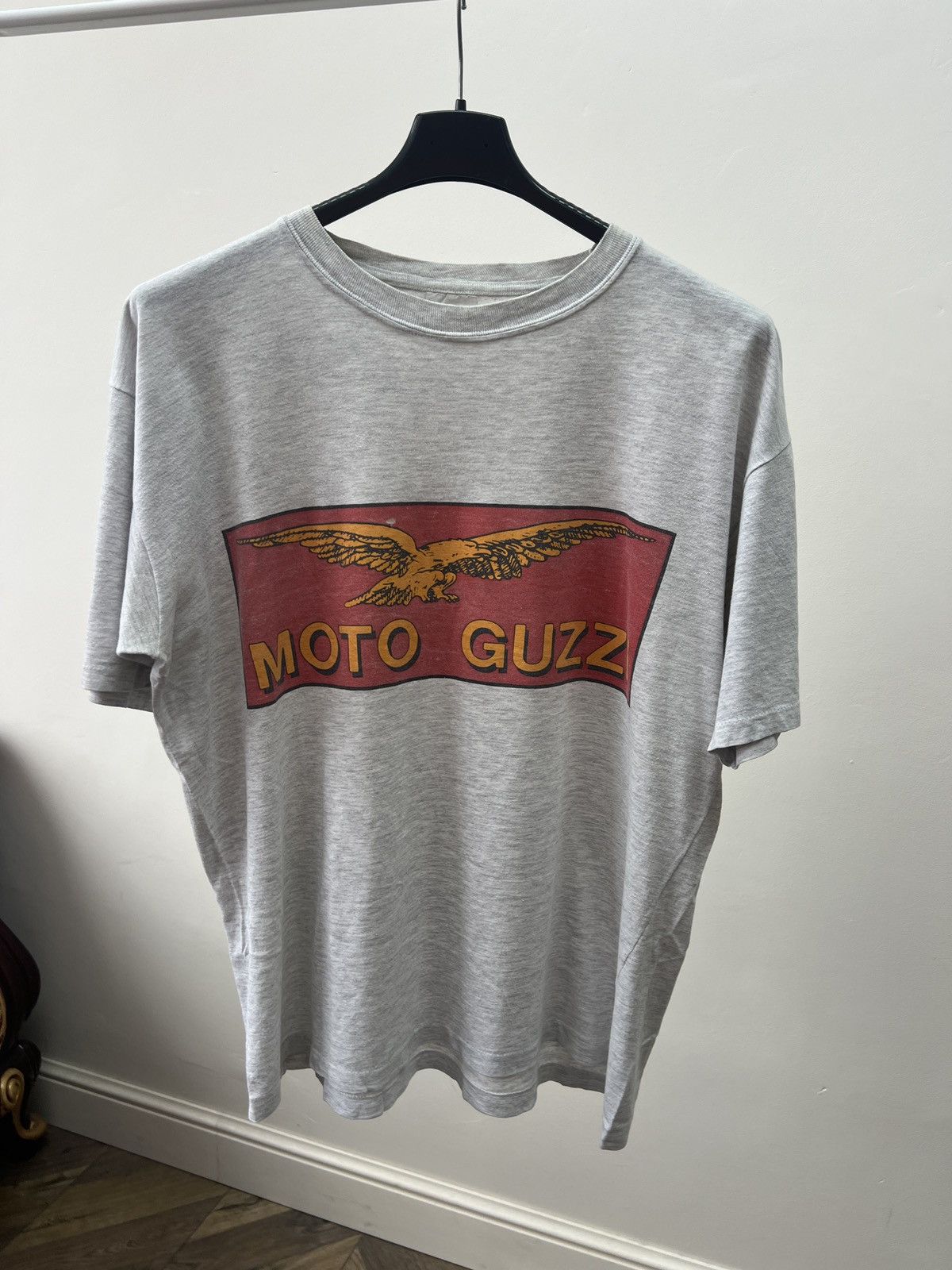 Other Vintage 90s MOTO GUZZI logo tee Size US XL / EU 56 / 4 - 3 Thumbnail