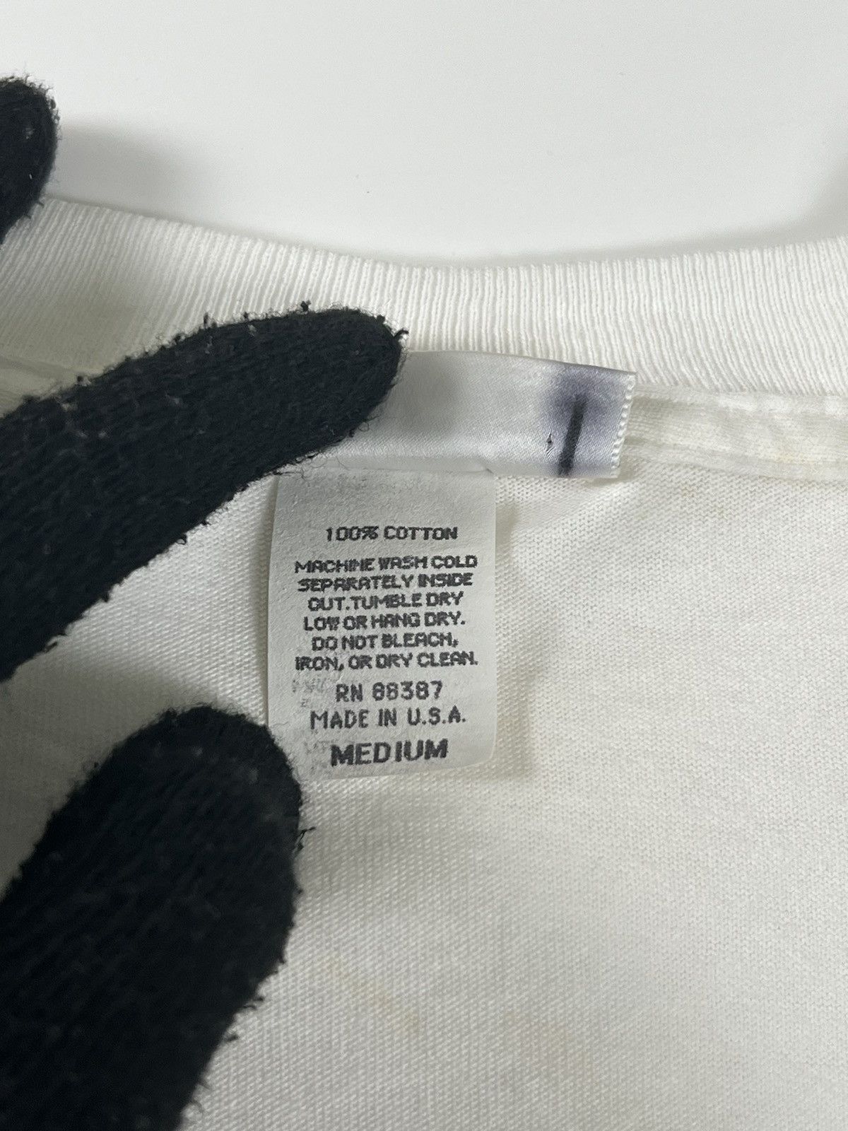 Adidas × Vintage Adidas Big Logo Made In USA Size M Tshirt Size US M / EU 48-50 / 2 - 9 Thumbnail