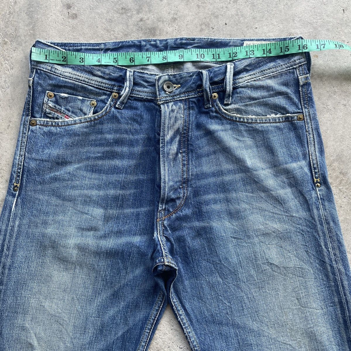 Diesel Vintage Diesel Industry BootCut Distressed Wash Jeans Pants Size US 32 / EU 48 - 6 Thumbnail