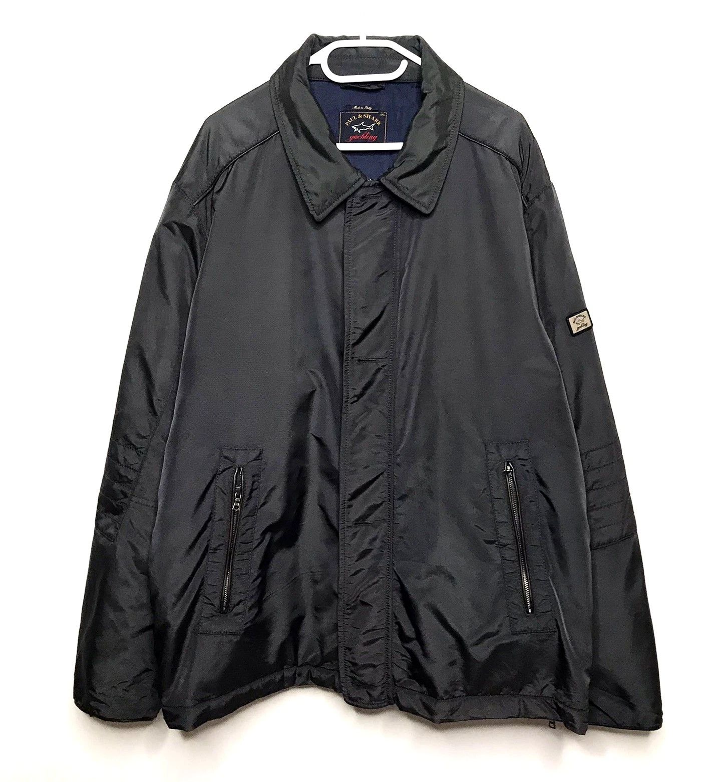 Paul & Shark Paul Shark Nylon Zip Jacket Men’s 4XL Black Size US XXL / EU 58 / 5 - 1 Thumbnail