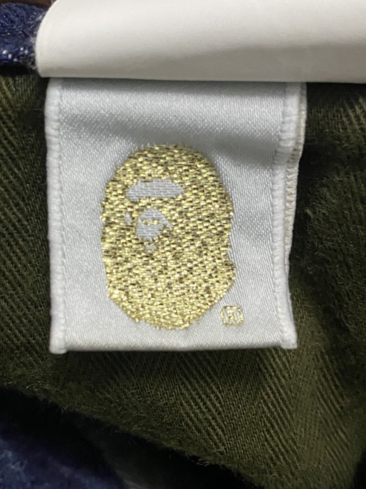 Bape RARE VINTAGE - BAPE BABY MILO EMBROIDERED LOGO Y2K PANTS Size US 39 - 10 Thumbnail