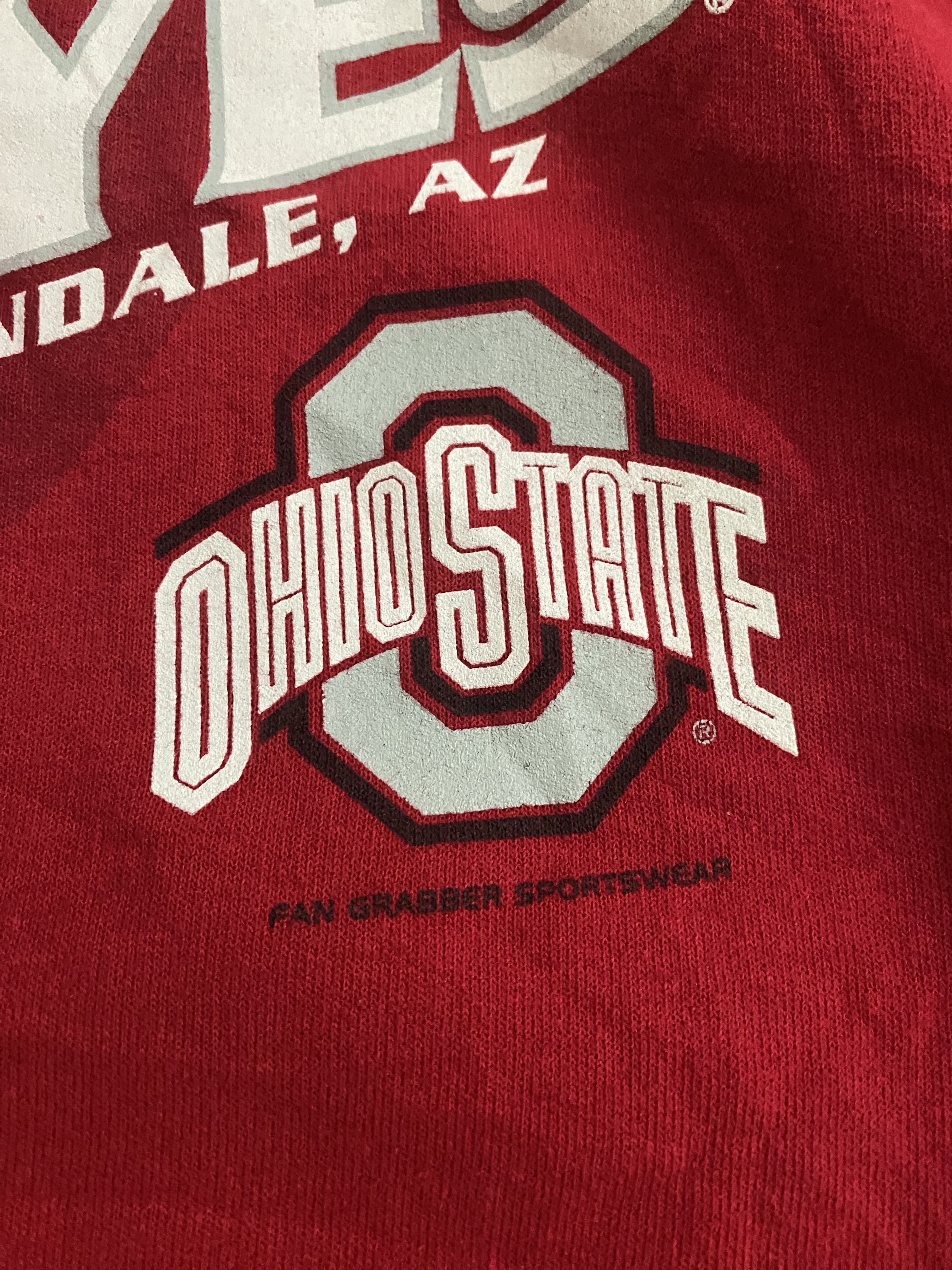 Vintage Vintage Ohio State Buckeyes Hanes Hoodie Size US XL / EU 56 / 4 - 3 Thumbnail