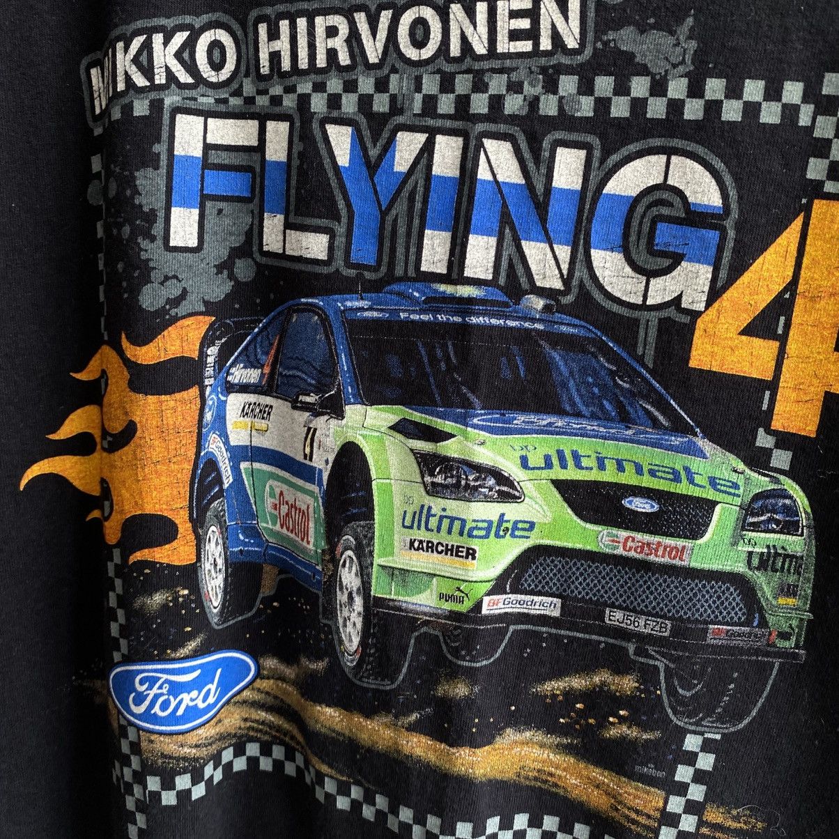 Ford Vintage Ford Mikko Hirvonen Big Logo Racing Nascar tee Size US M / EU 48-50 / 2 - 3 Thumbnail