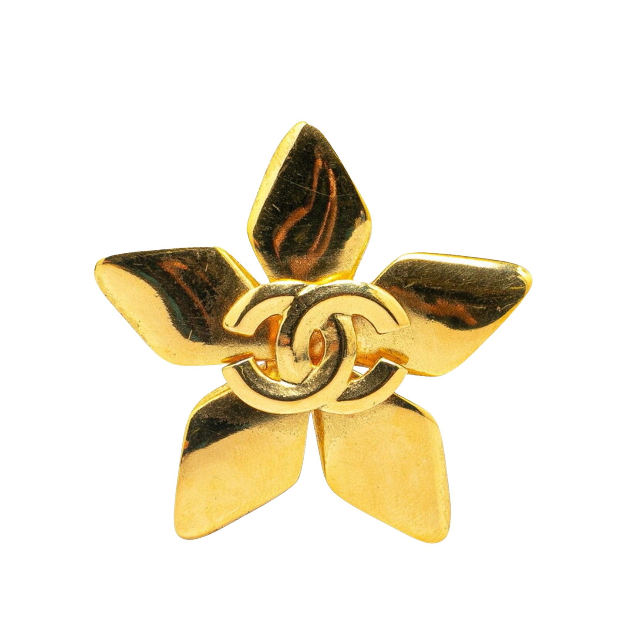 Chanel Chanel Coco Mark brooch Size ONE SIZE - 1 Thumbnail