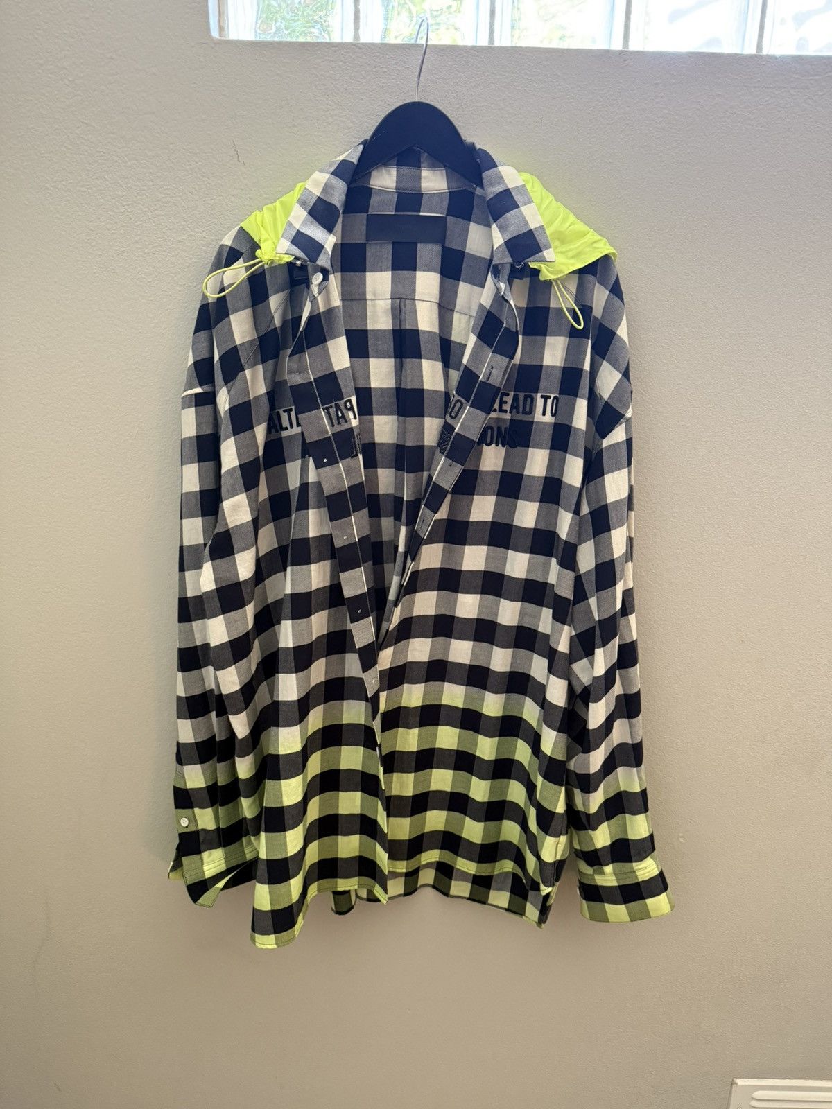 Juun.J Juun.j plaid shirt 2in1 Size US M / EU 48-50 / 2 - 4 Thumbnail