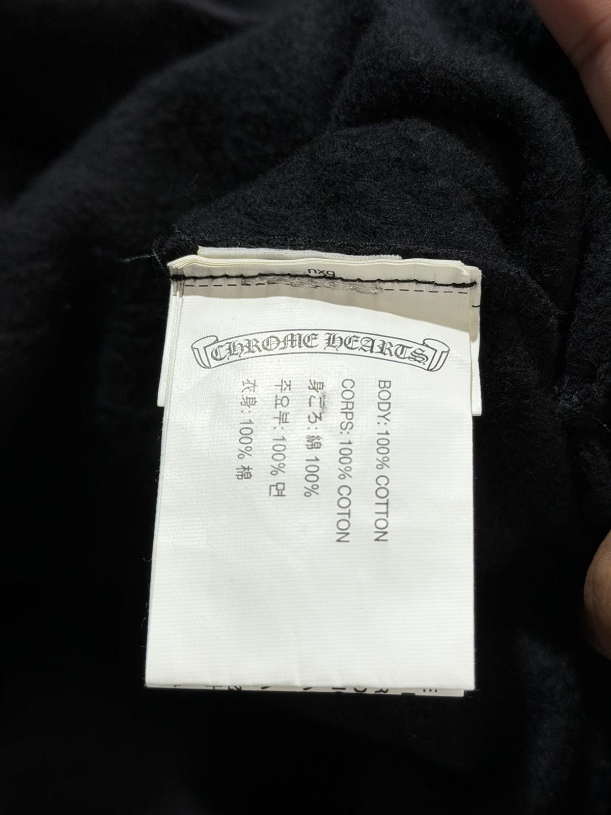 Chrome Hearts Chrome Hearts - Blue Spellout Sleeves Pullover Size US S / EU 44-46 / 1 - 17 Thumbnail