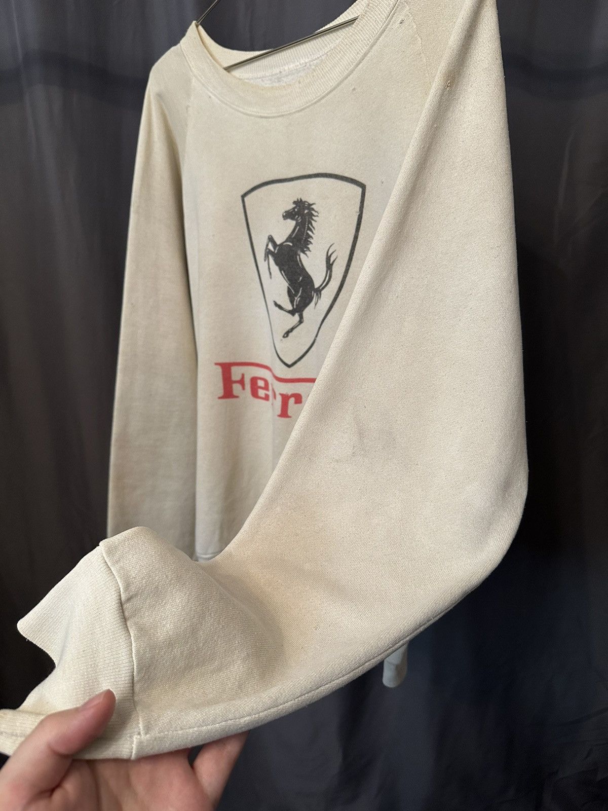 Vintage Vintage 80’s Ferrari Crewneck Sweatshirt Size US XL / EU 56 / 4 - 5 Thumbnail