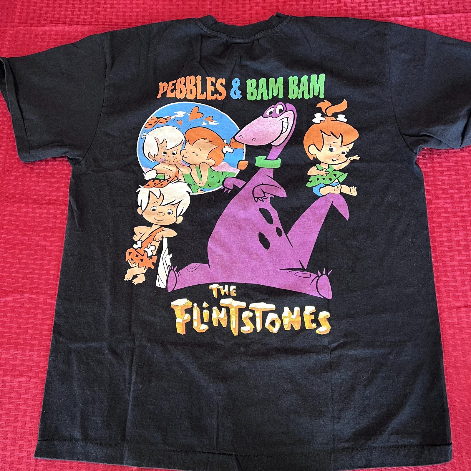 Other Modern 90s style The Flintstones Pebbles Bam Bam shirt Size US XL / EU 56 / 4 - 6 Thumbnail