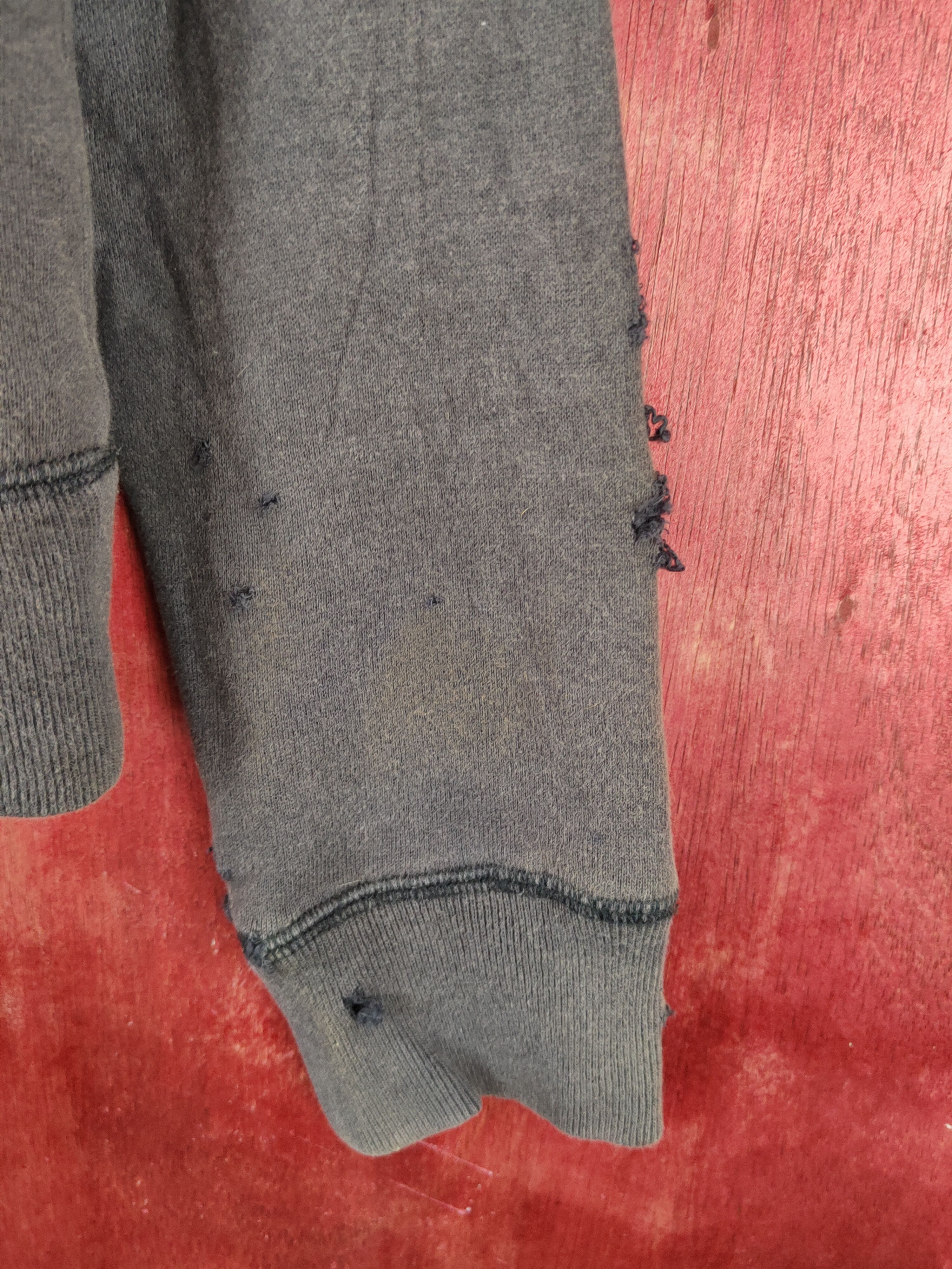 Japanese Brand Archi art Dark Purple Faded Hoodie Sweaters #S2287 Size S / US 4 / IT 40 - 11 Thumbnail