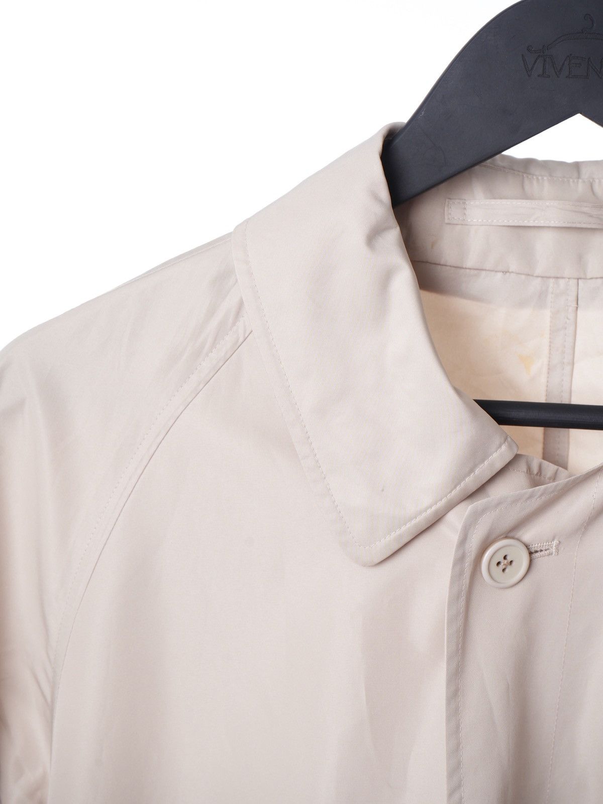 Burberry 🔥 Vintage BURBERRY Nylon Trench Coat Size US M / EU 48-50 / 2 - 2 Thumbnail