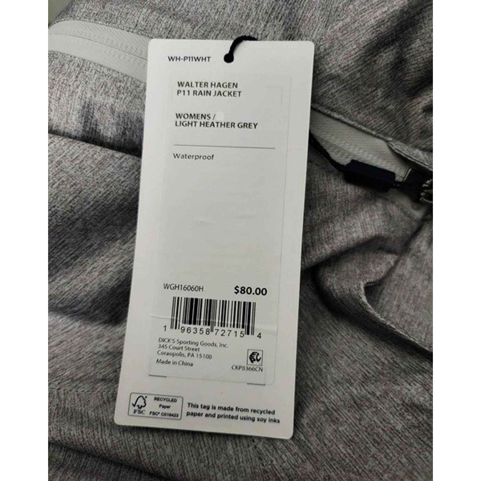 Other NWT Walter Hagen Women's Performance 11 Waterproof Jacket MD Size M / US 6-8 / IT 42-44 - 2 Thumbnail