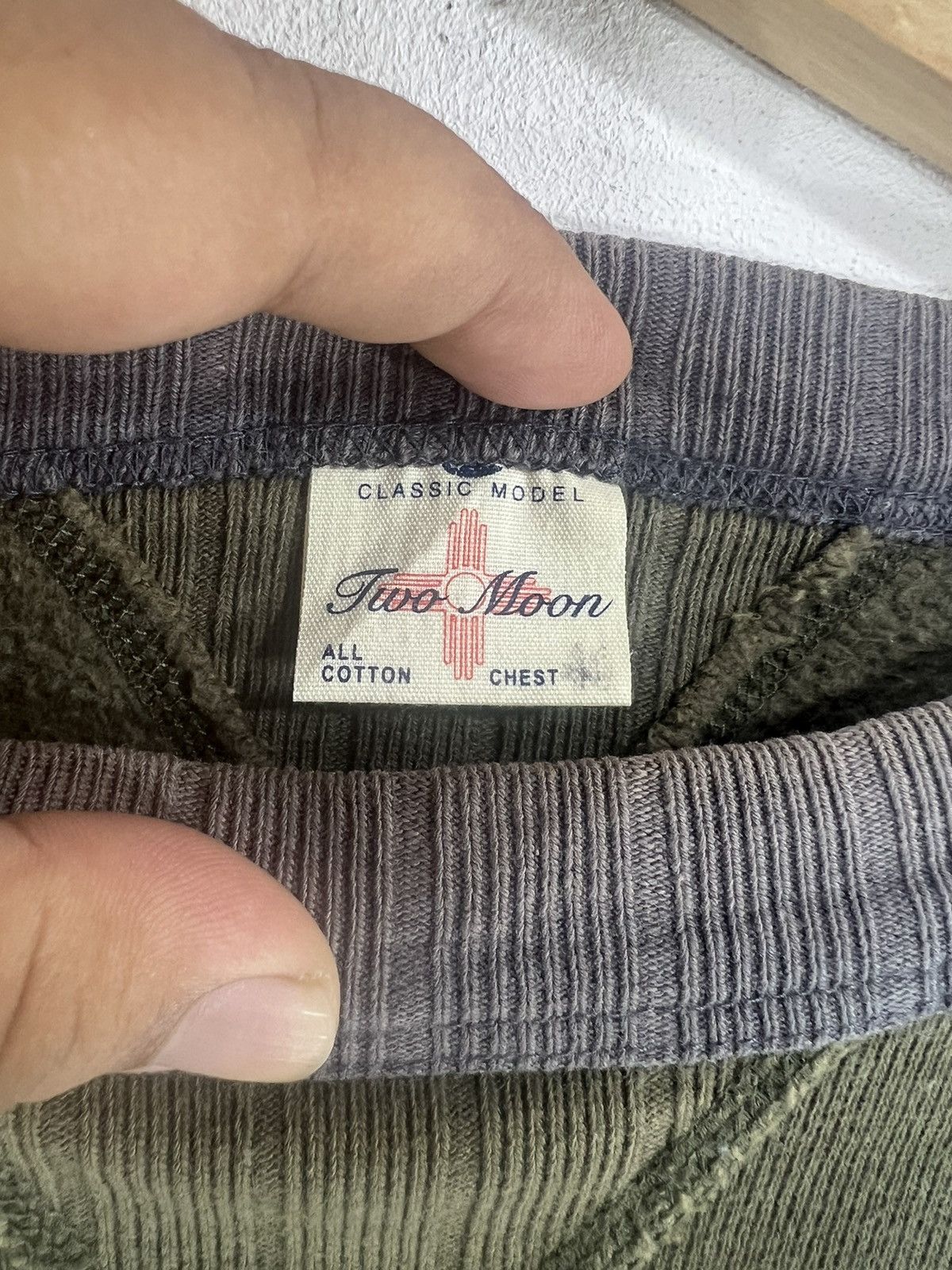 Japanese Brand × Two Moon × Vintage Vintage Two Moon Sweatshirt Size US L / EU 52-54 / 3 - 4 Thumbnail