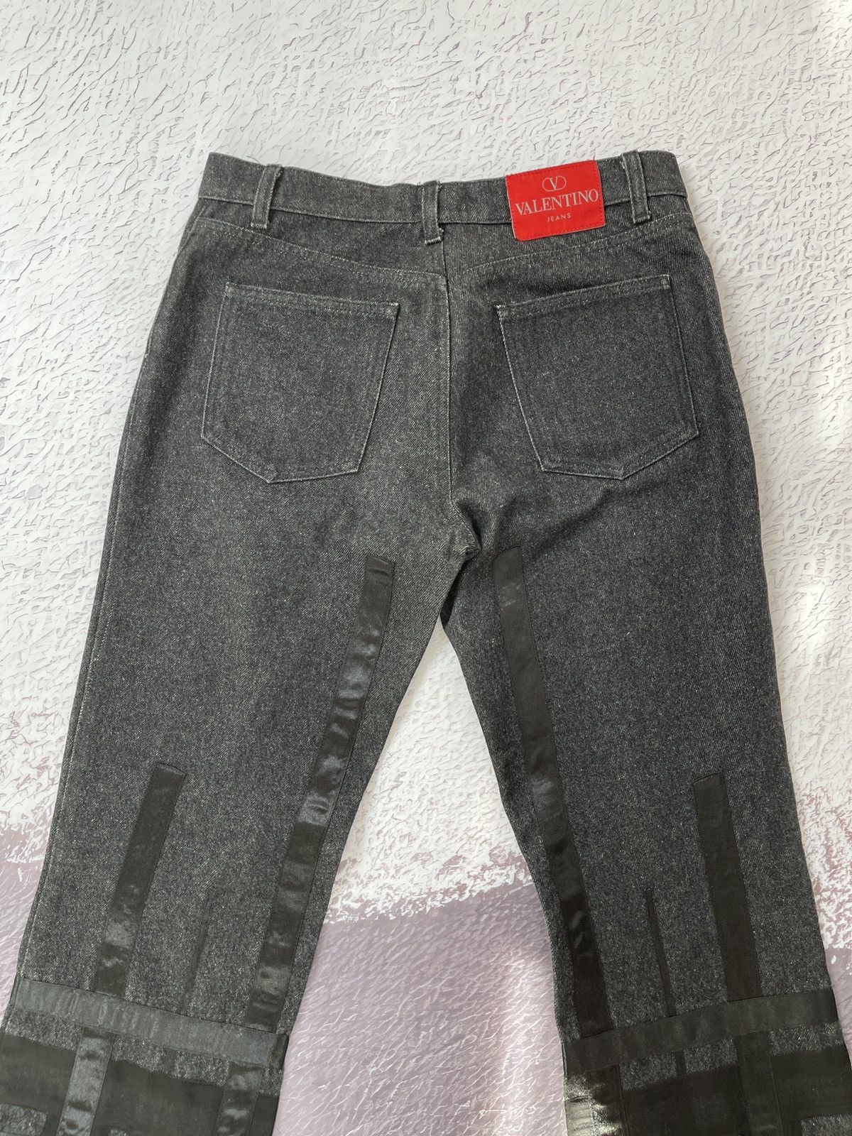 Valentino Valentino Jeans Avant Garde bondage style denim flared pants Size 30" / US 8 / IT 44 - 17 Thumbnail