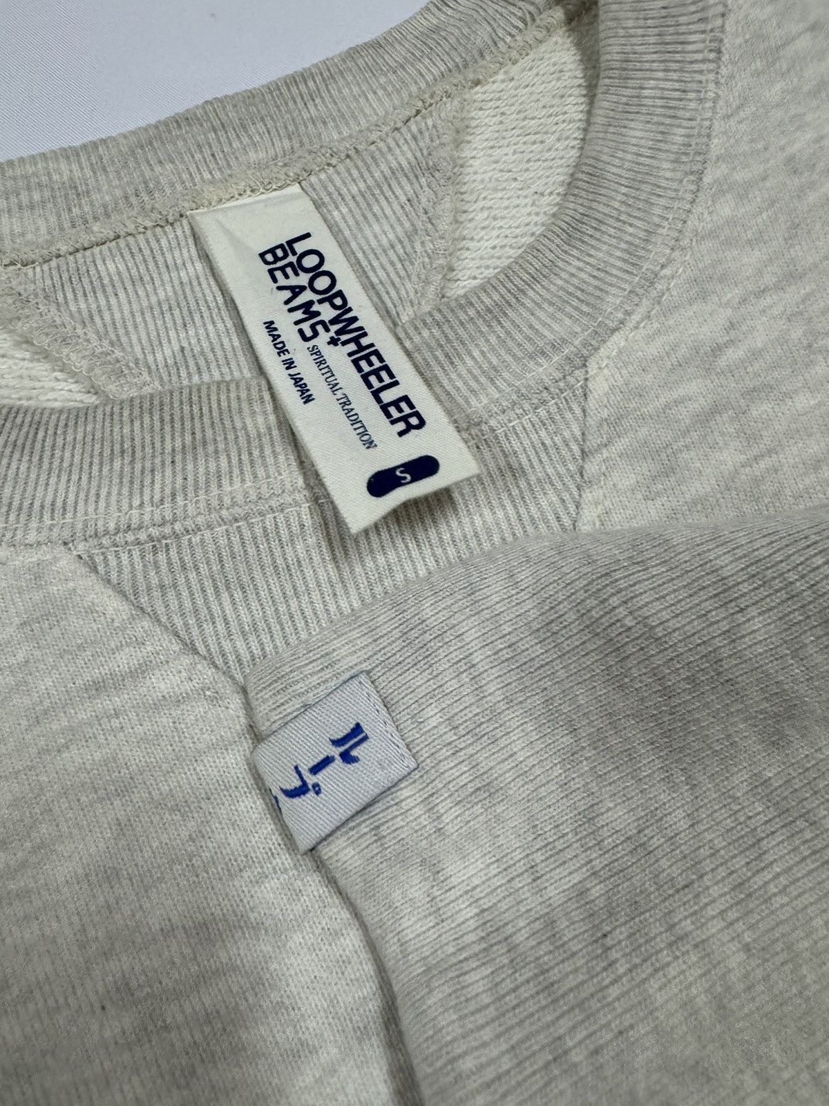 Beams Plus × Loopwheeler Loopwheeler X Beams Double V Pullover Sweatshirt Size US S / EU 44-46 / 1 - 14 Thumbnail
