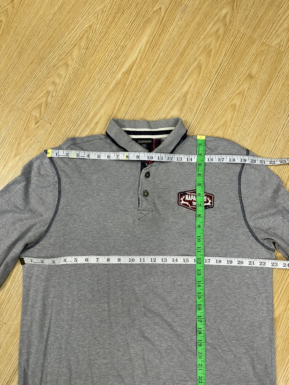 Napapijri Napijiri Geographic Polo Rugby Shirt A916 Size US XL / EU 56 / 4 - 7 Thumbnail