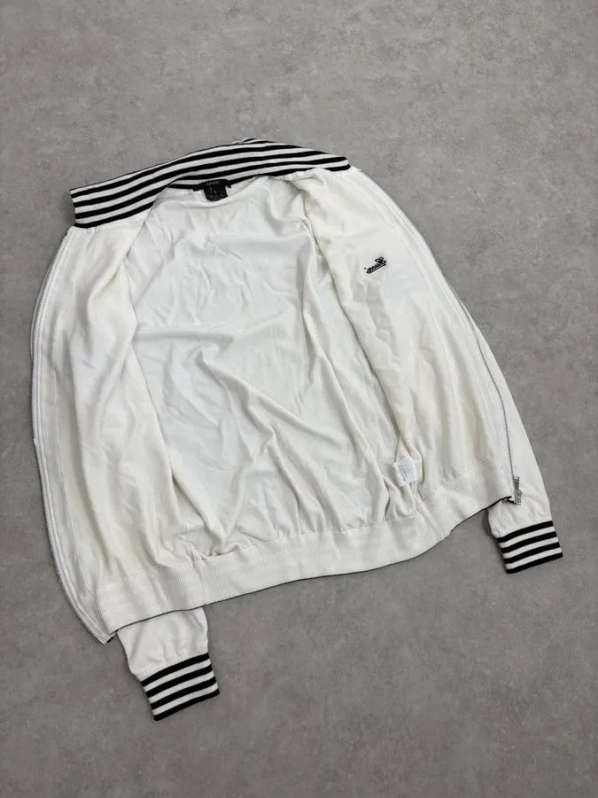 Gucci 2000s Gucci Black & White Signature Cardigan Zip-up Sweater Size US S / EU 44-46 / 1 - 7 Thumbnail