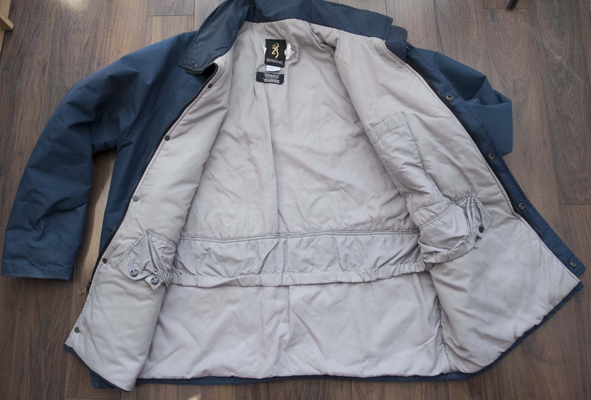 Goretex Browning Goretex Jacket Size XL Dark Blue Size US XL / EU 56 / 4 - 4 Thumbnail