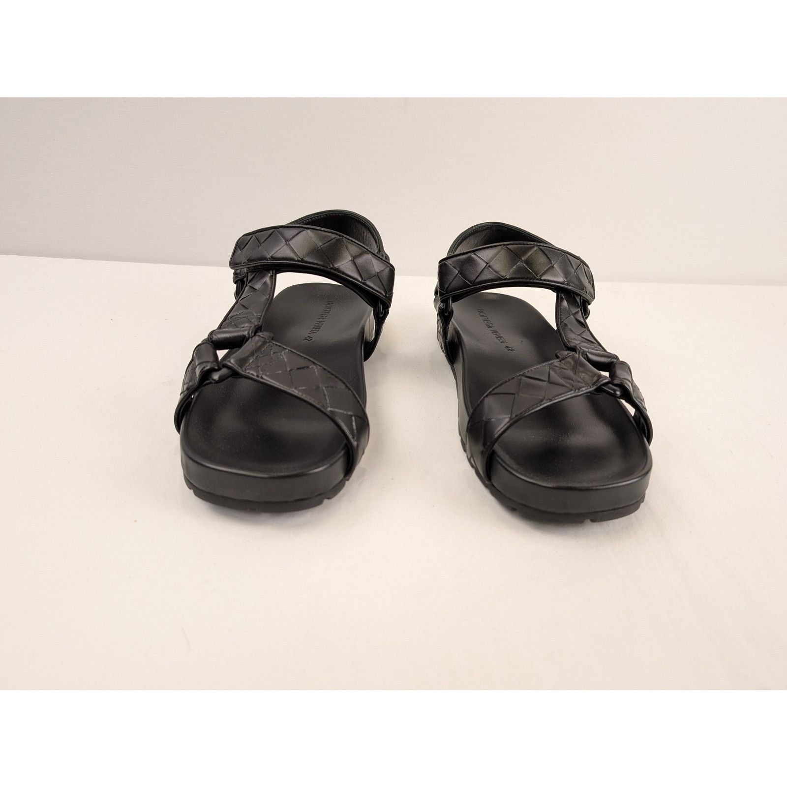 Bottega Veneta o1rshd1 Prov Victory Trip Sandal in Black Size US 10 / EU 43 - 10 Thumbnail
