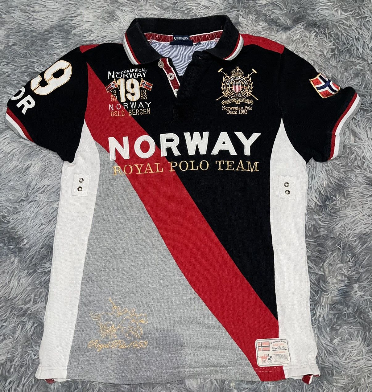 Polo Ralph Lauren Streetwear Vintage Polo Geographical Norway Lopez Men Size XL Internal Grailed