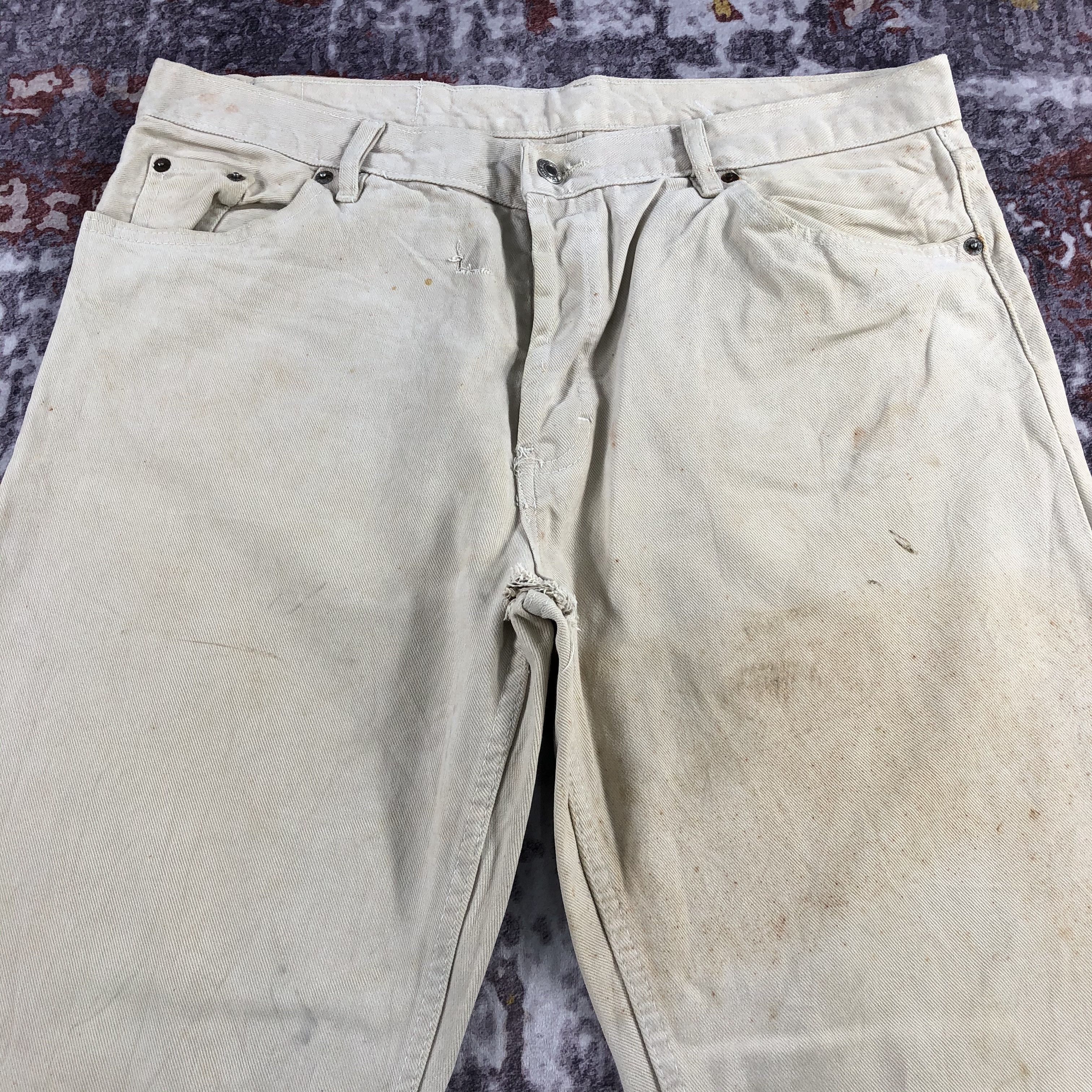 Levi's × Vintage Vintage 90s Levis 501 Jeans-JM2521 Size US 36 / EU 52 - 3 Thumbnail