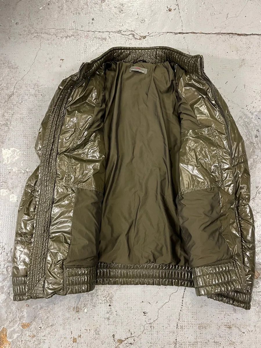 Daniele Alessandrini Daniele Alessandrini Green Patent Puffer British Puffer Jacket Size US M / EU 48-50 / 2 - 8 Thumbnail