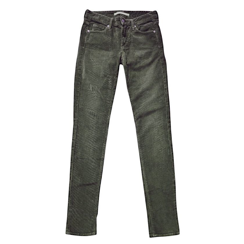 Vince Vince Green Corduroy Pants | Size 25 Size 26" / US 2 / IT 38 - 1 Thumbnail