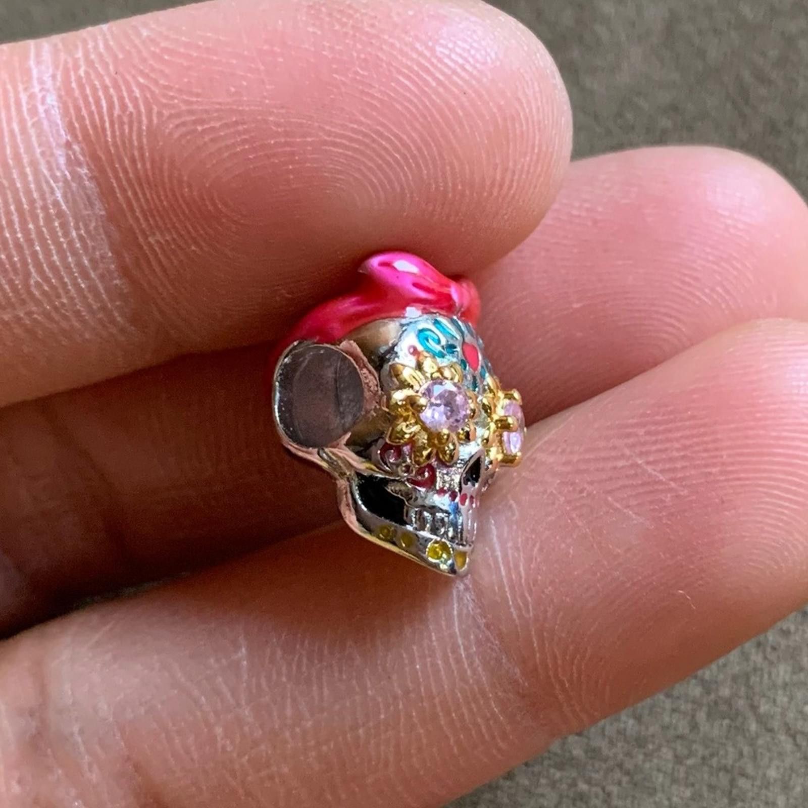 Other NWOT Glow-in-the-Dark Barbie Skull Charm Sterling Silver 925 Size ONE SIZE - 6 Thumbnail
