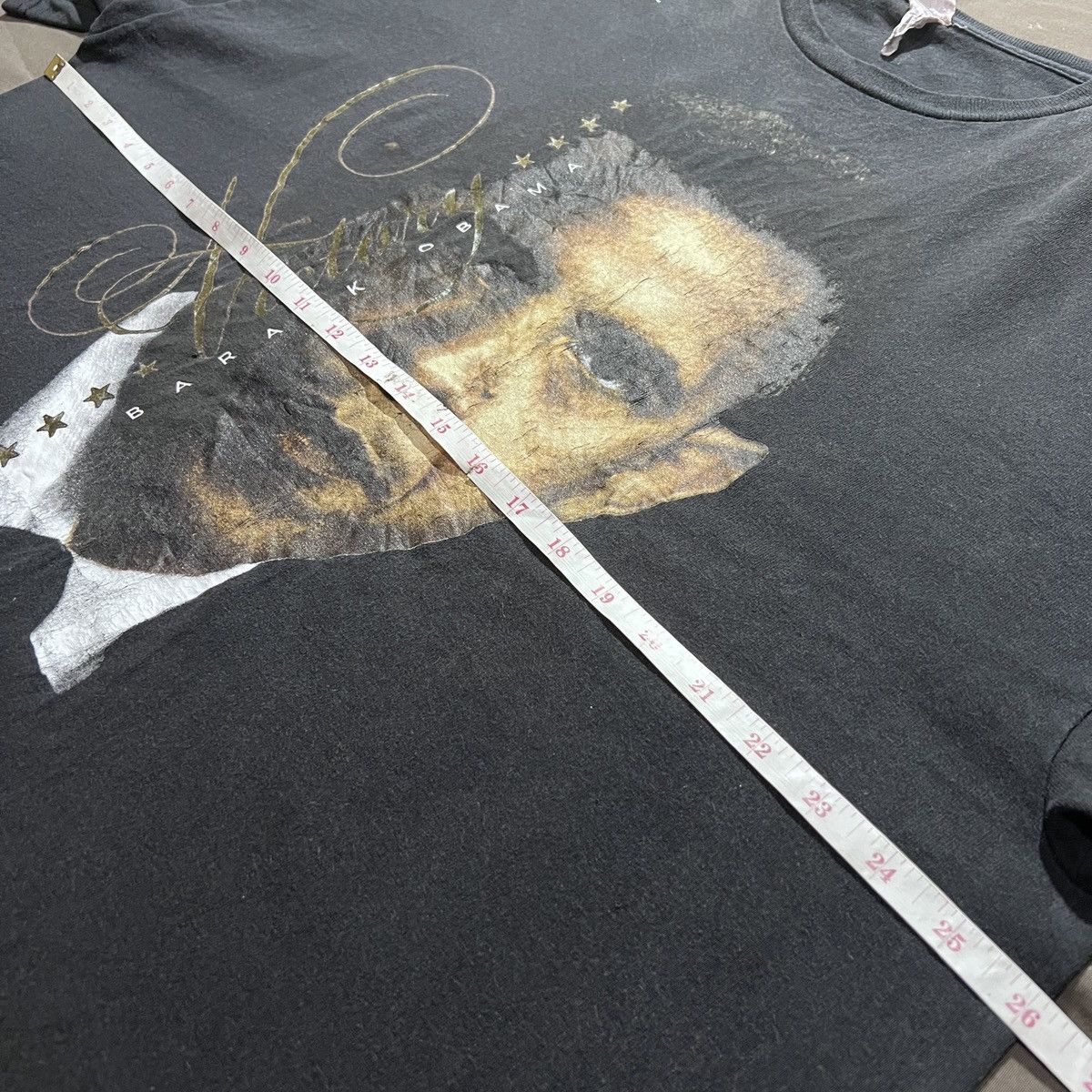 Rap Tees Y2K Barack Obama Black History Graphic 2XL Faded politics Size US XXL / EU 58 / 5 - 11 Thumbnail