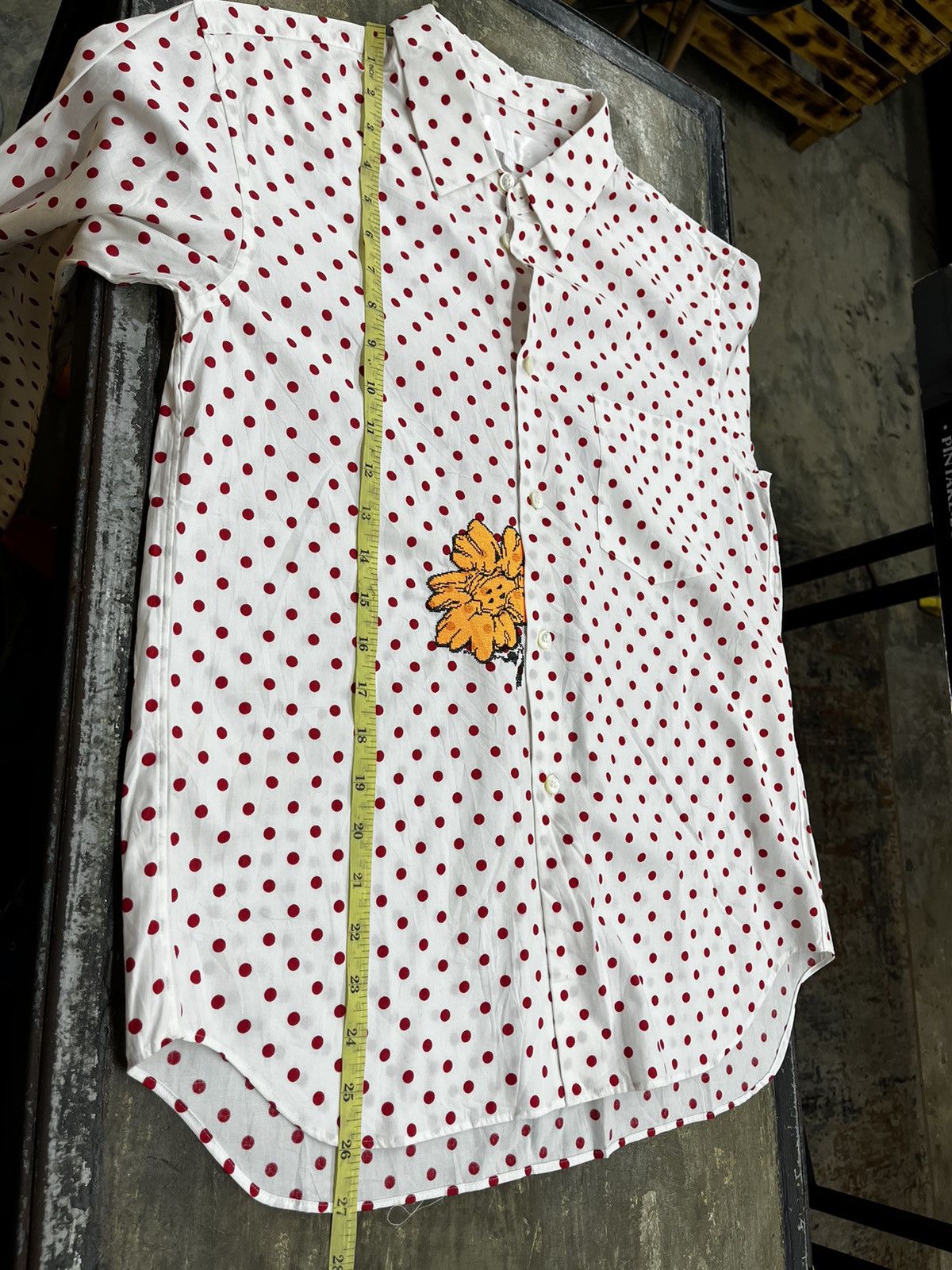 Comme des Garcons 2000s Tao comme des garcons polka flower shirt Size US M / EU 48-50 / 2 - 11 Thumbnail