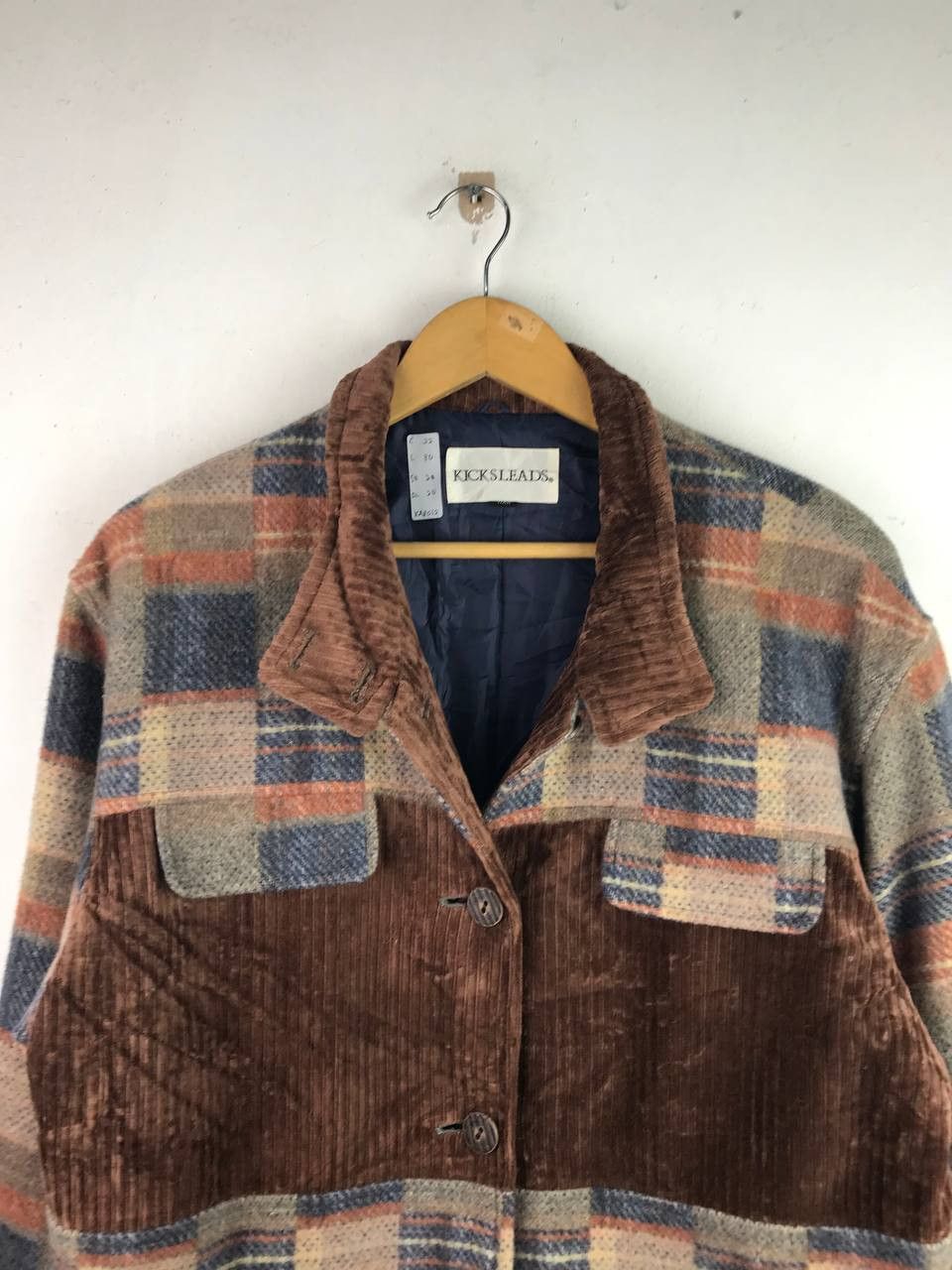 Japanese Brand × Vintage Vintage Wool Jacket Rare Design Size US L / EU 52-54 / 3 - 3 Thumbnail