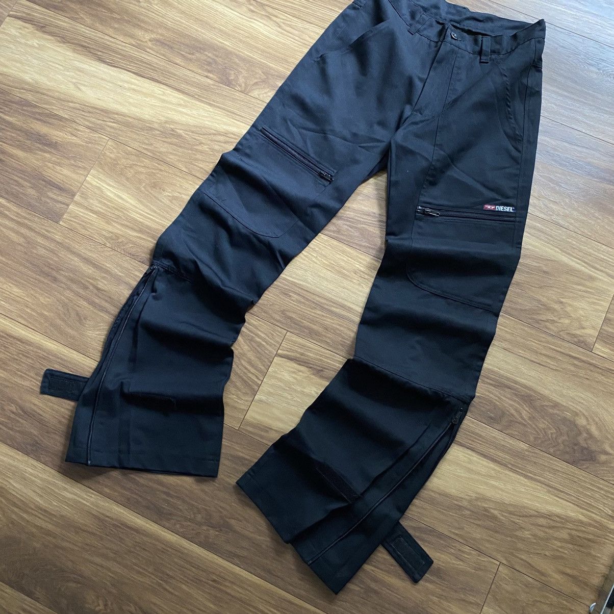 Diesel Vintage Diesel Flare Pants,Opium,Avant gard,Hype,Swag Size US 30 / EU 46 - 2 Thumbnail