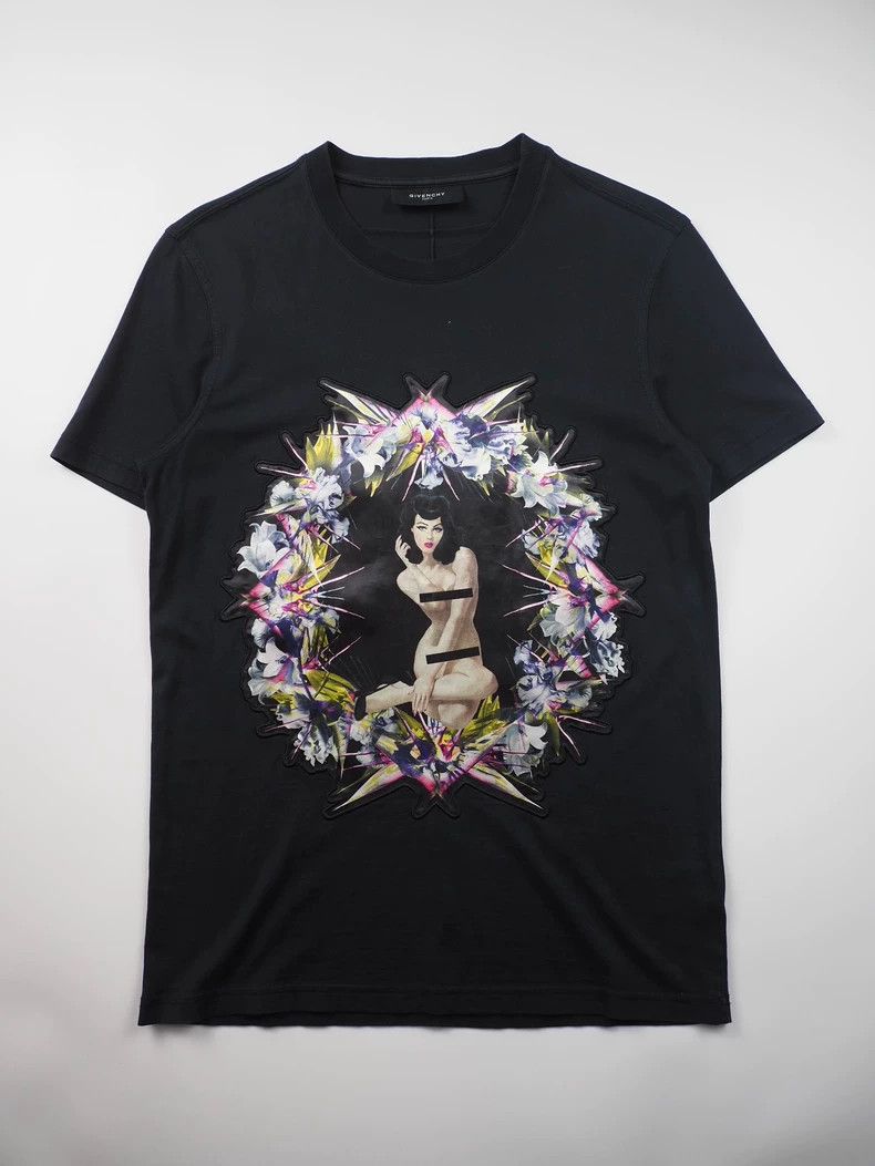 Givenchy GivenchyBlack silk wreath naked women's short sleeves 2503- Size US XS / EU 42 / 0 - 1 Thumbnail