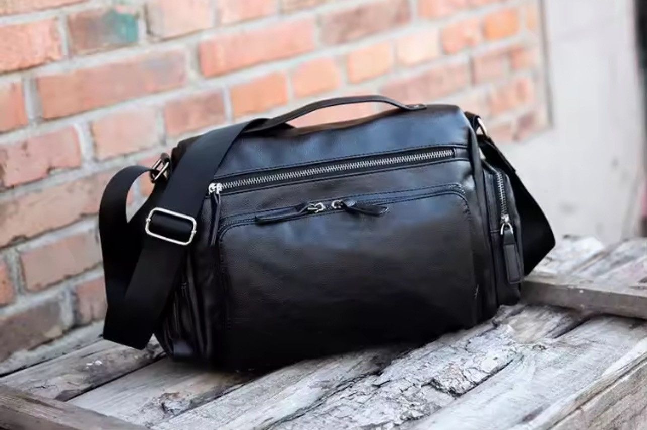 Japanese Brand × Leather Leather Shoulder Bag Size ONE SIZE - 3 Thumbnail
