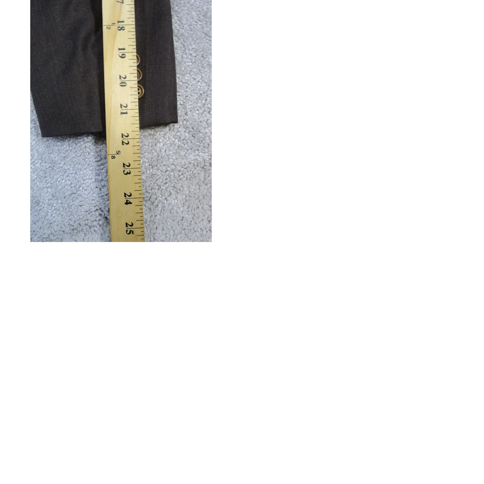 Canali Canali Blazer Mens 42 Brown Wool 2 Piece Regular Coat Sports Shirt? Size 42R - 9 Thumbnail