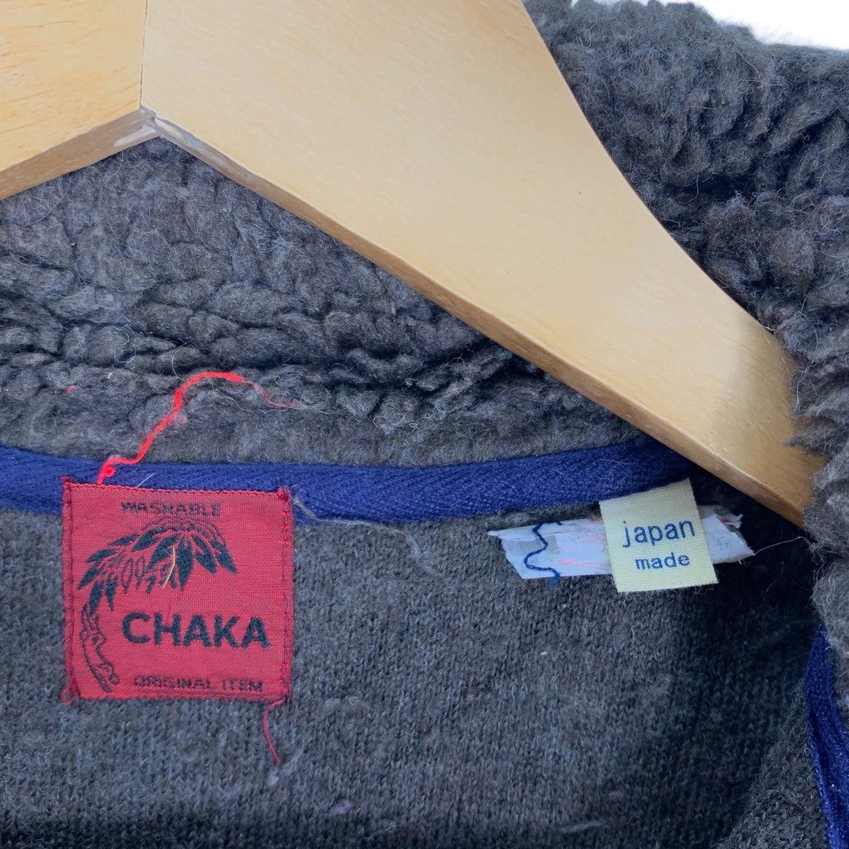 Japanese Brand CHAKA Japanese Brand Sherpa Fleece Zipper Tank Jacket Size US M / EU 48-50 / 2 - 4 Thumbnail