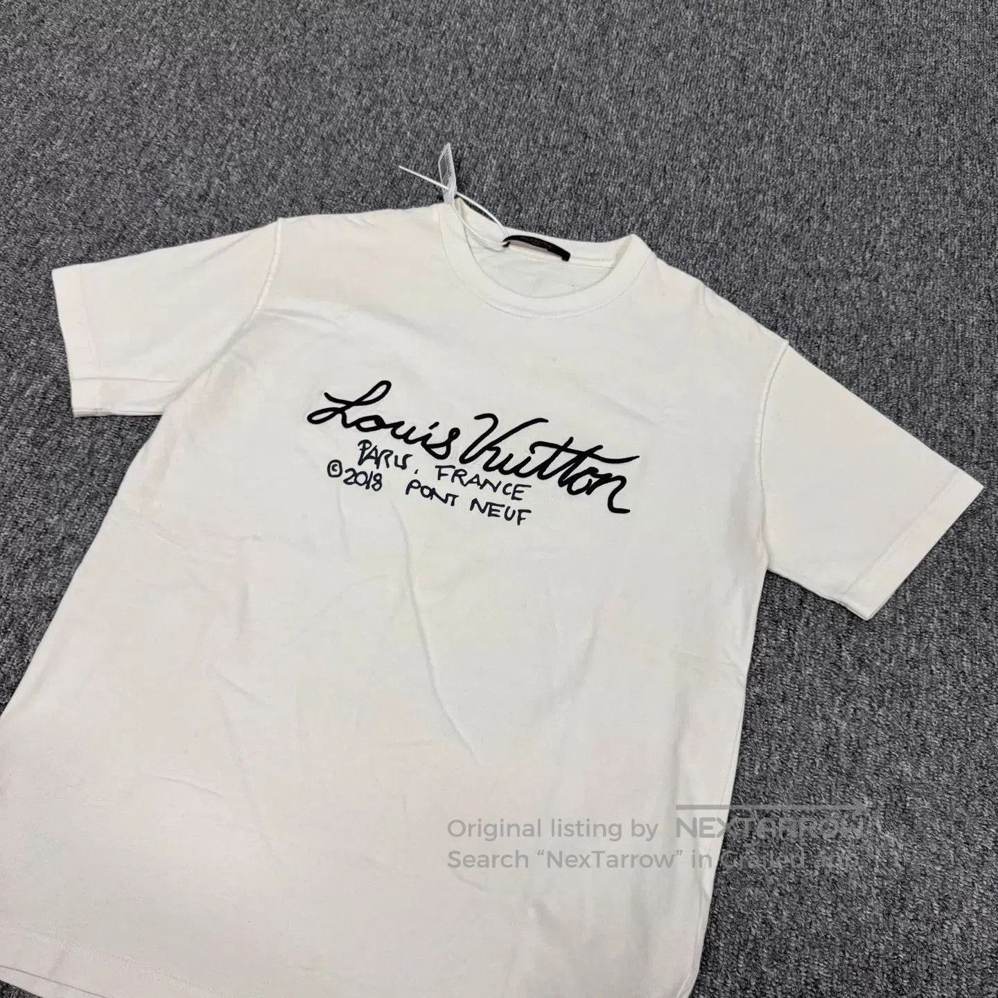Louis Vuitton White Short Sleeve Graphic Print T. Size US M / EU 48-50 / 2 - 3 Thumbnail