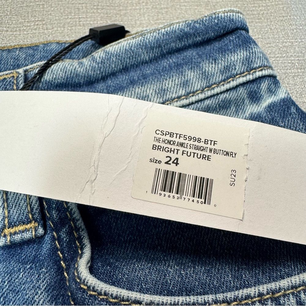 Joe's NWT New $228 Joe's Honor High Rise Straight Ankle Jeans In Size 24" / US 00 / IT 34 - 6 Thumbnail