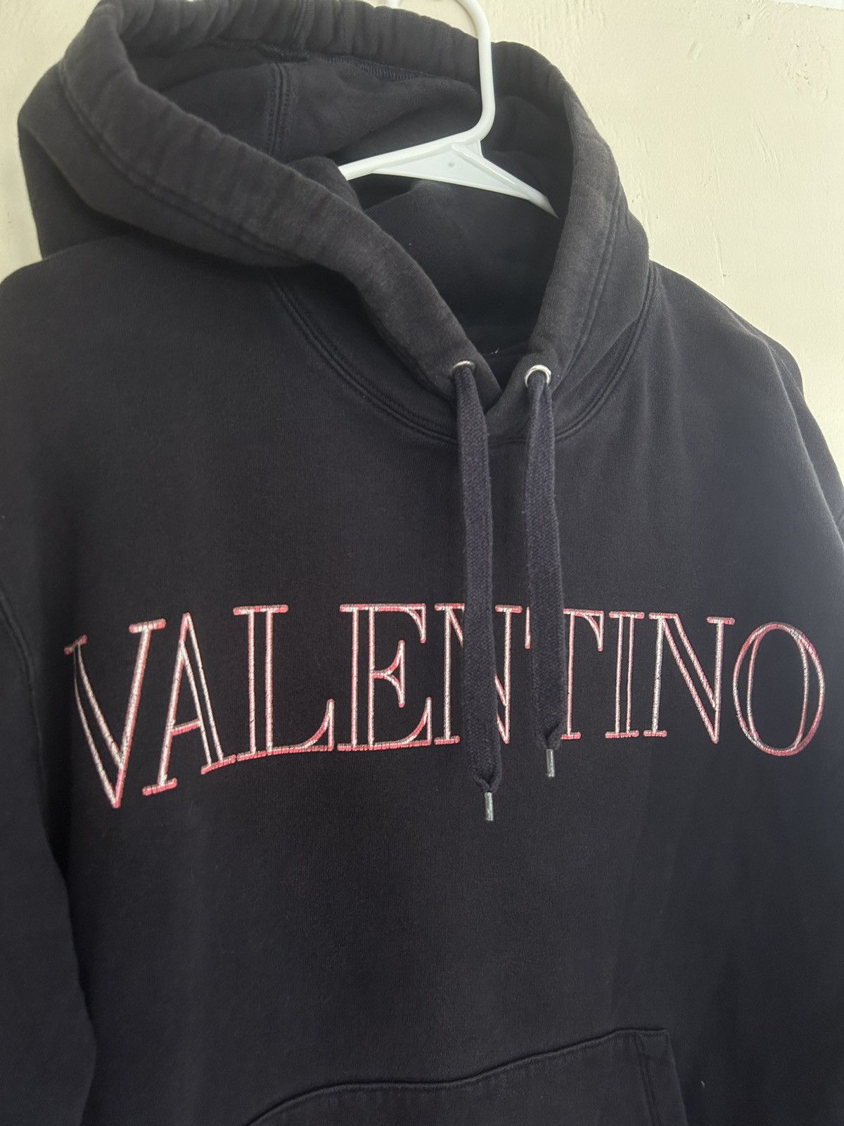 Valentino Valentino Logo Hoodie Size US L / EU 52-54 / 3 - 2 Thumbnail