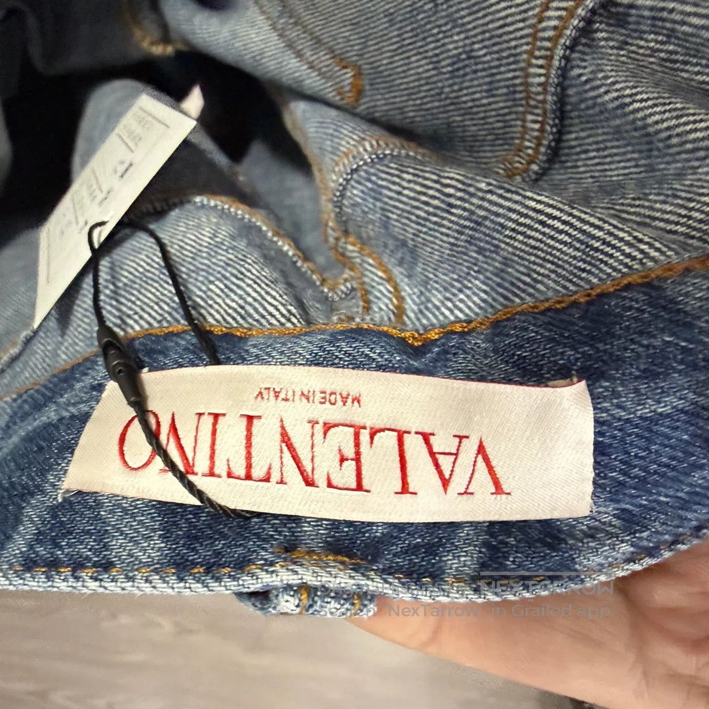 Valentino Valentino Bulletproof Print Denim Pants| Size US 32 / EU 48 - 3 Thumbnail