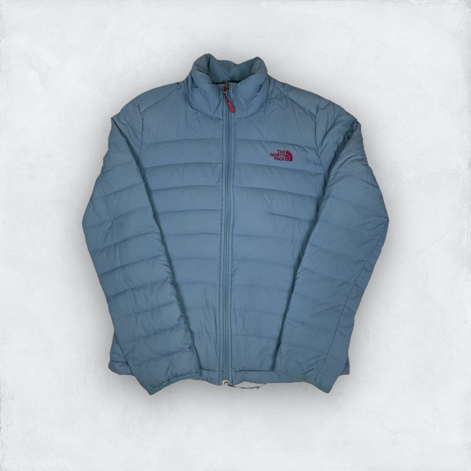 The North Face The North Face 700 Women's Blue Full Zip Puffer Jacket Small Size S / US 4 / IT 40 - 1 Thumbnail
