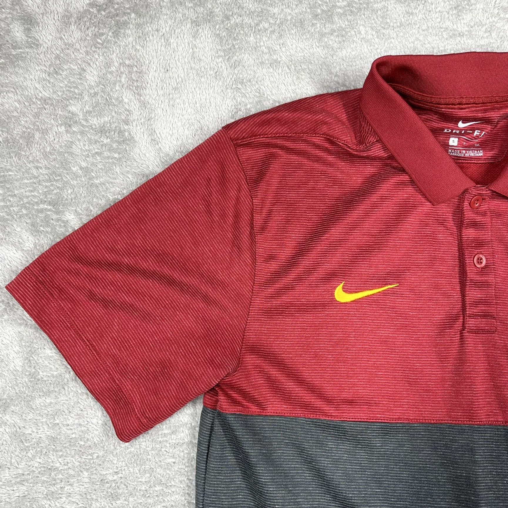 Nike Nike USC Trojans Polo Shirt Men Small Dri-Fit Embroidered Logo On-Field Shirt Size US S / EU 44-46 / 1 - 3 Thumbnail