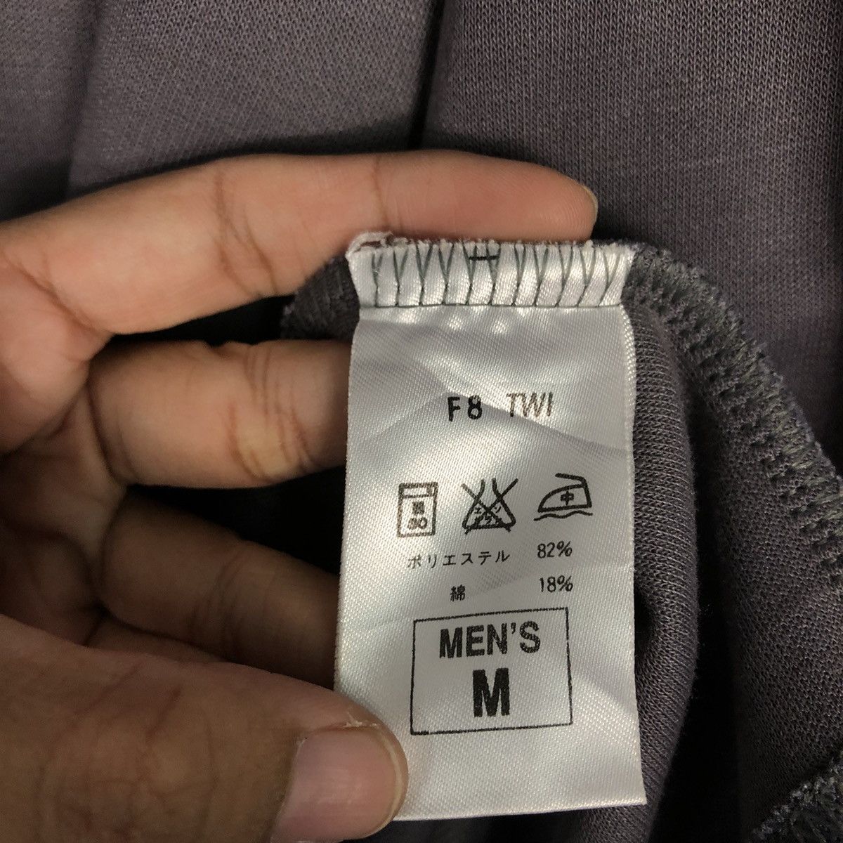 Nike 📌Rich Grey Vintage Zipper Jacket Nike Court Big Logo Size US M / EU 48-50 / 2 - 21 Thumbnail