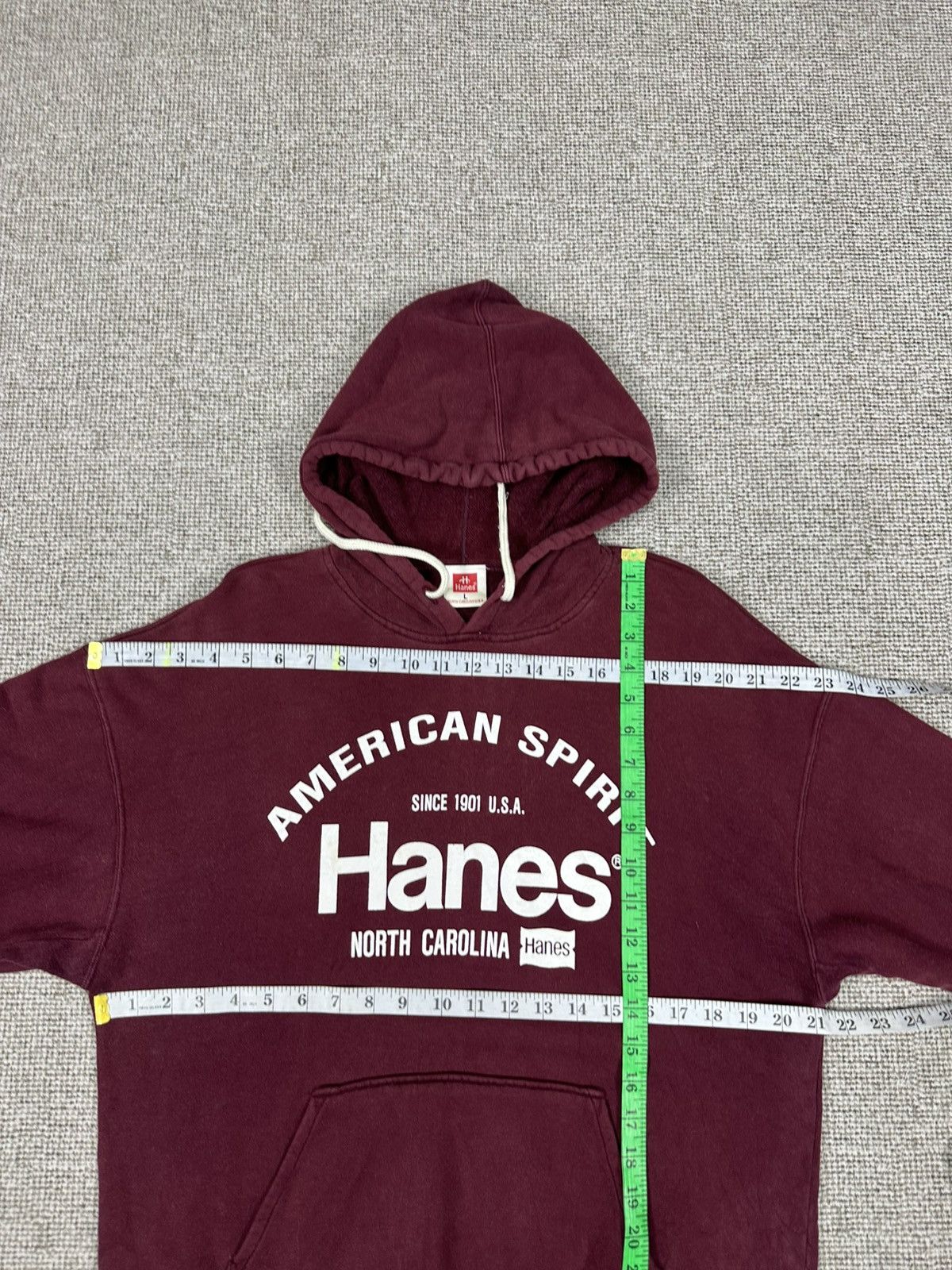 Hanes Vintage Hanes Promo Hoodie Z319 Size US L / EU 52-54 / 3 - 5 Thumbnail