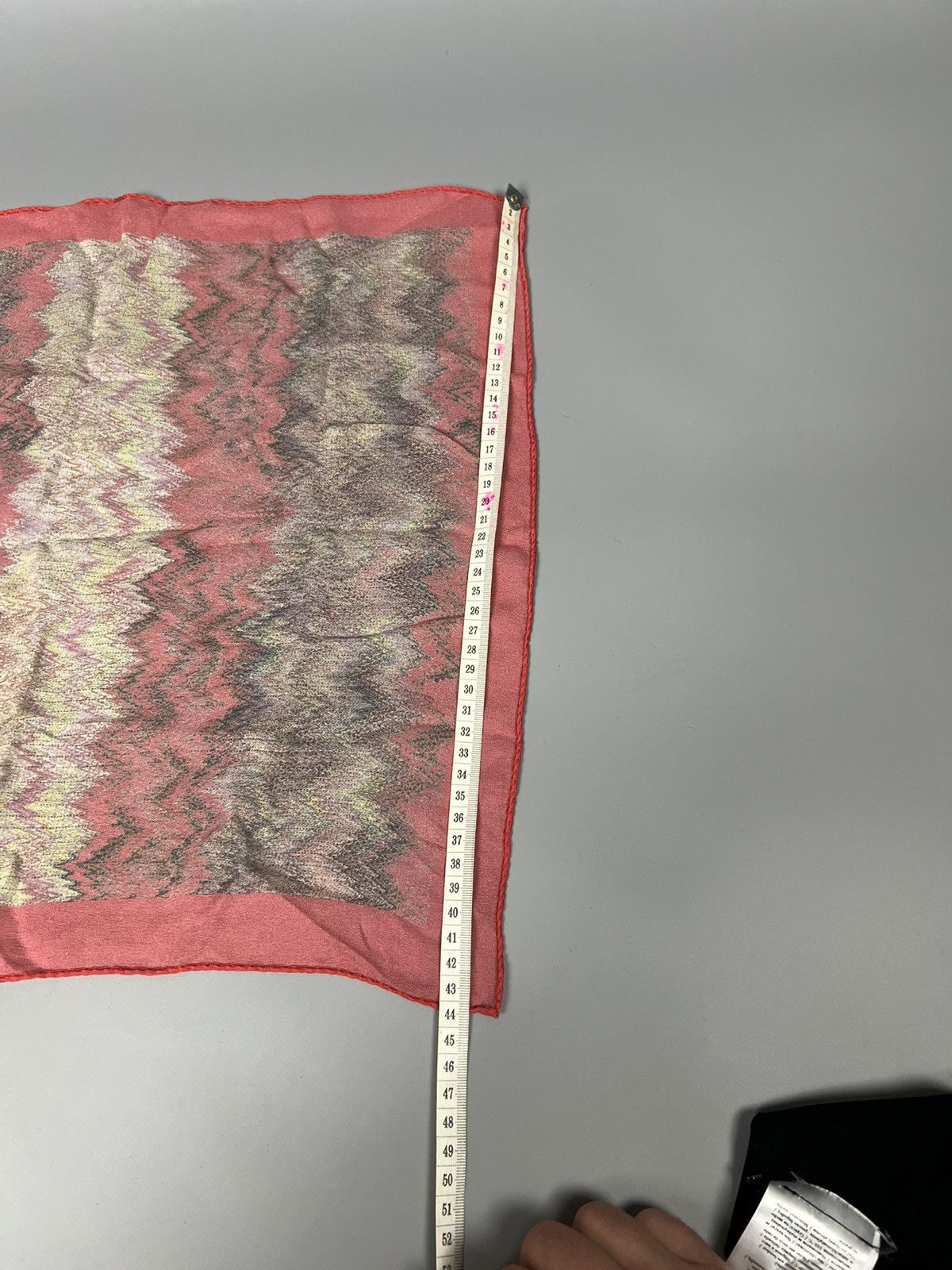 Missoni (44x44cm) Rare Missoni silk scarf geometric print Size ONE SIZE - 10 Thumbnail