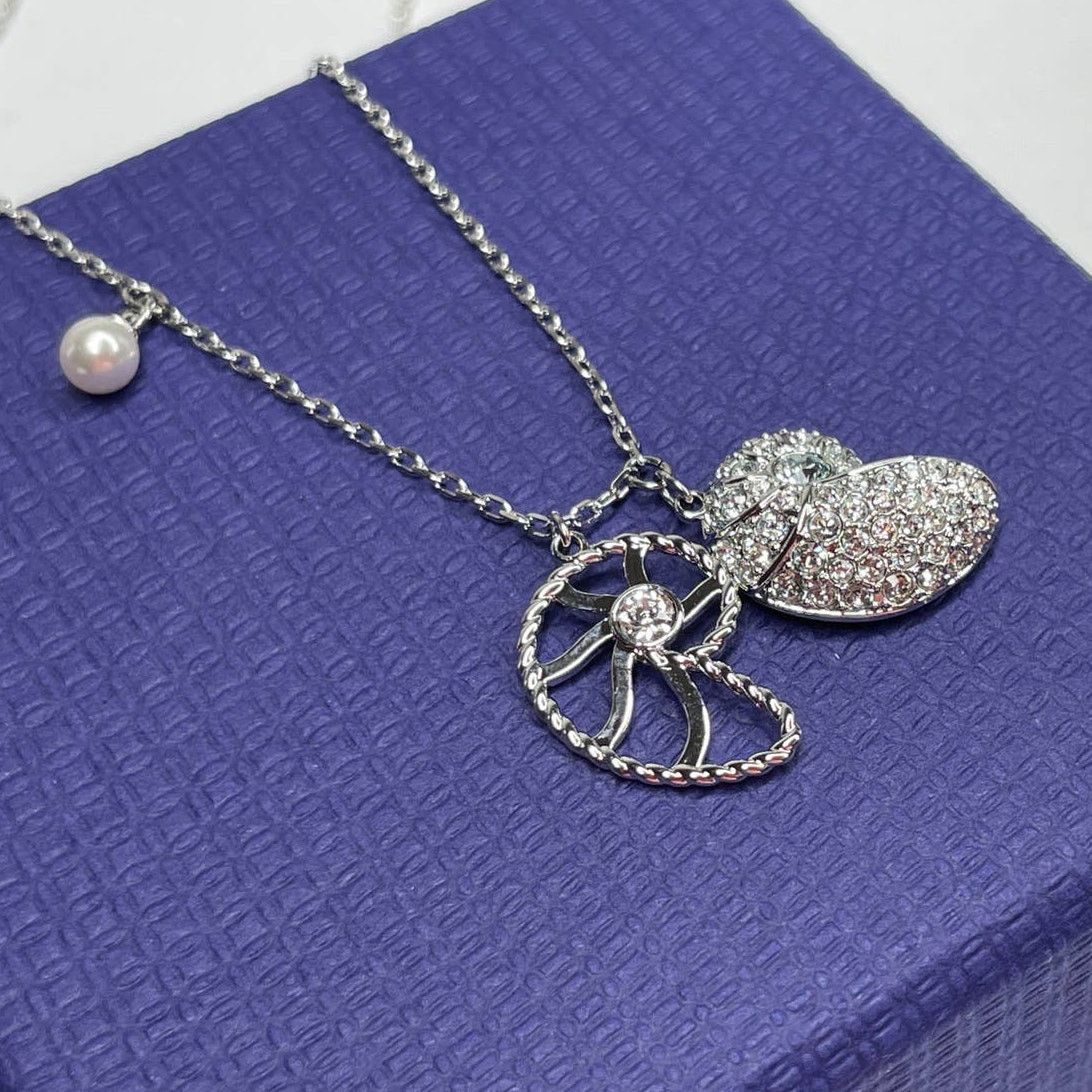 Swarovski Swarovski Shell Nautilus pendant Shell Necklace Size ONE SIZE - 5 Thumbnail
