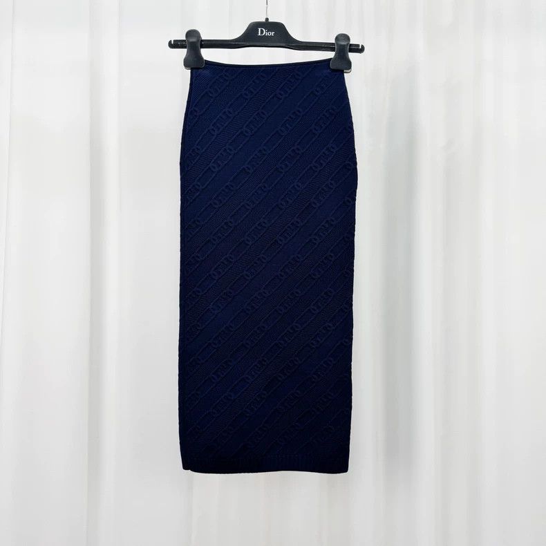 Fendi Monogram Embossed Lock Skirt - dmc
