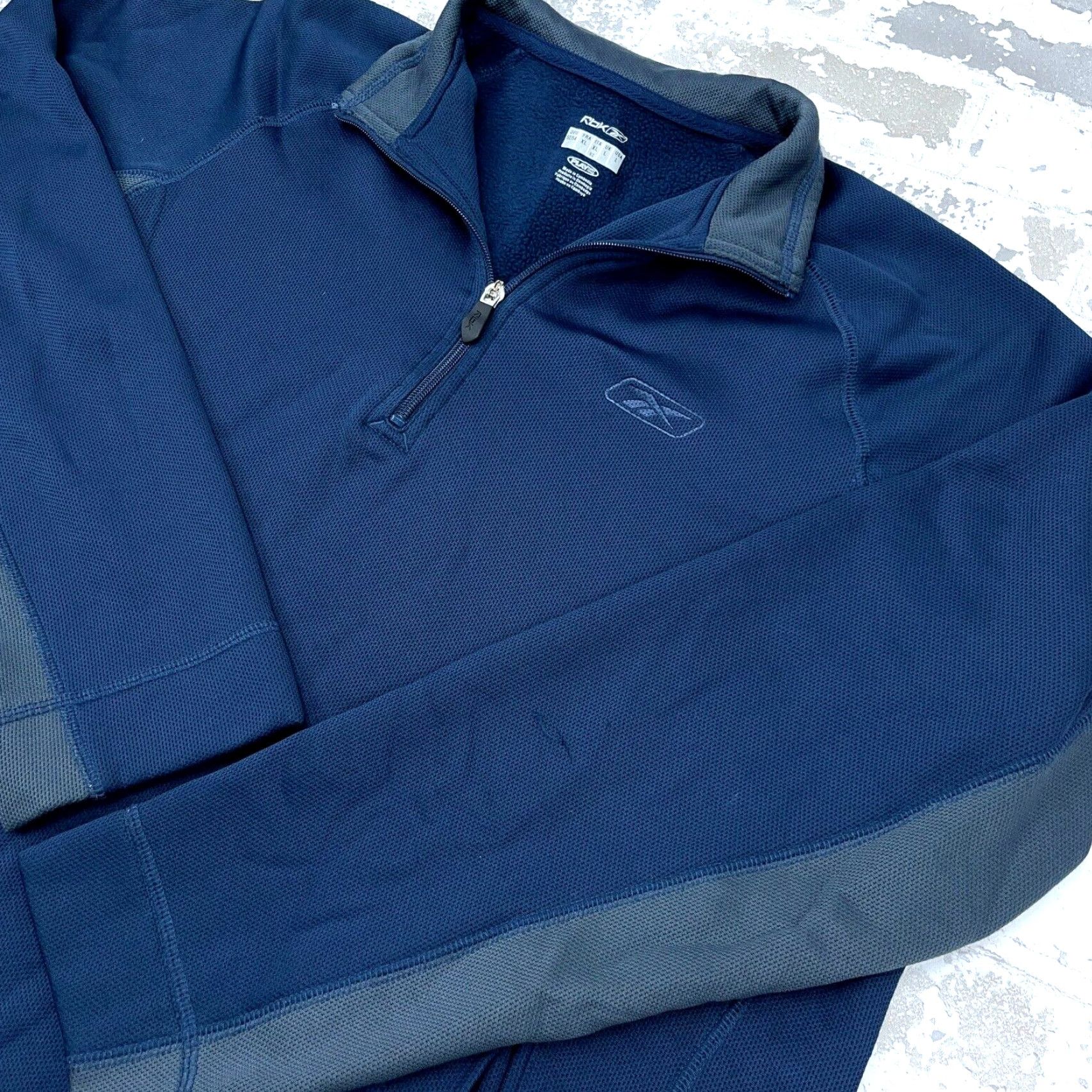 Reebok Reebok Sweatshirt Men L Blue Size US L / EU 52-54 / 3 - 3 Thumbnail
