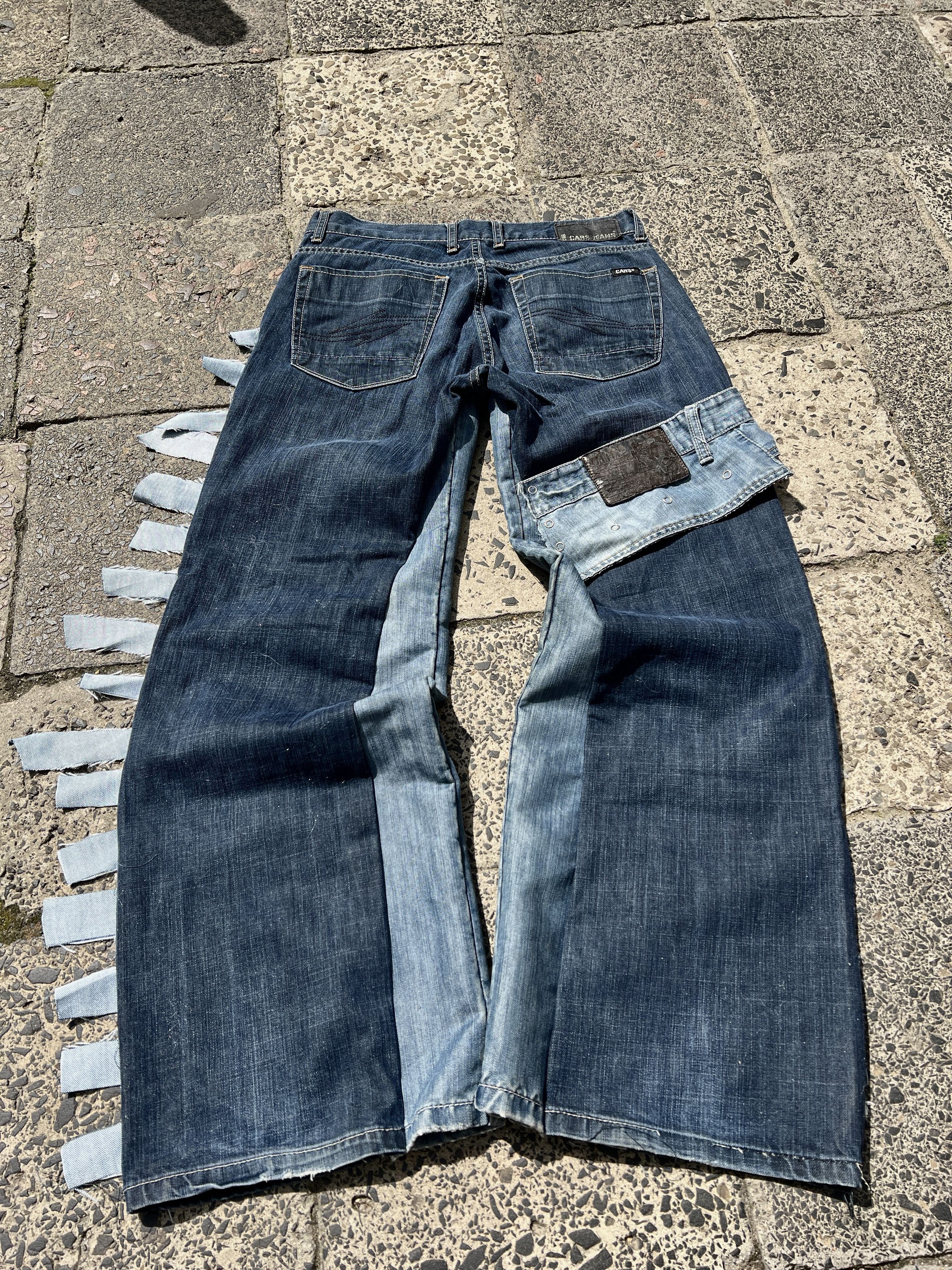 If Six Was Nine Vintage Rick Owens Junya Watanabe Style Baggy Jeans Size US 32 / EU 48 - 3 Thumbnail
