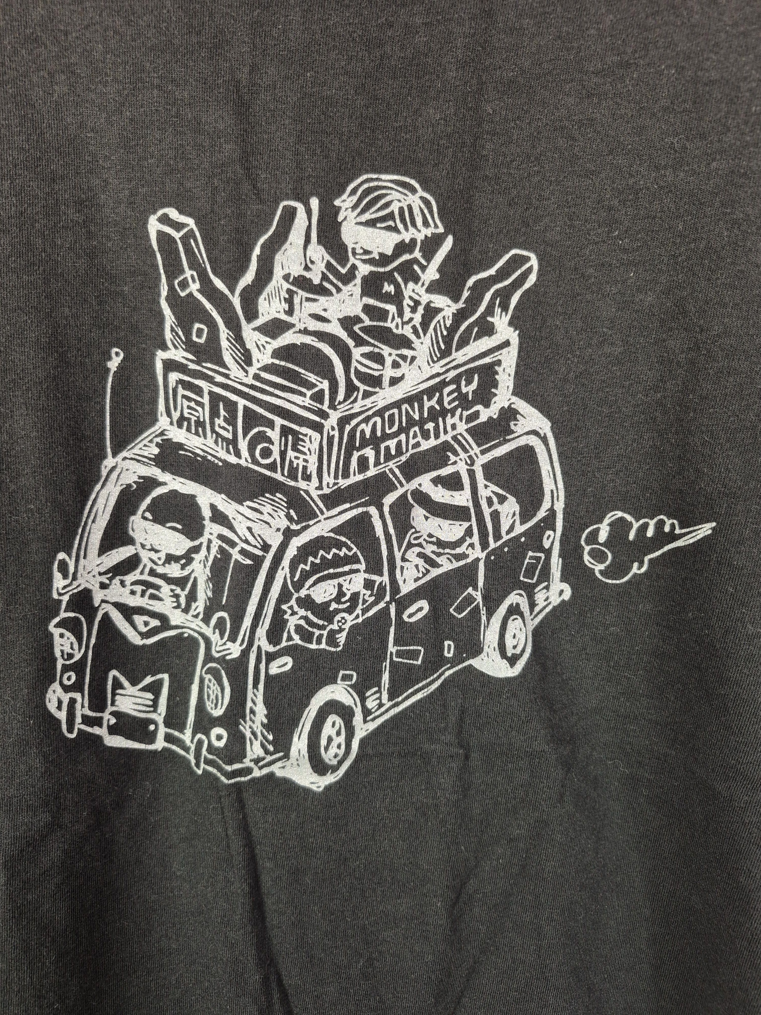 Japanese Brand 🔥 Monkey Majik Devil Robots Japanese Band Tee Size US L / EU 52-54 / 3 - 3 Thumbnail