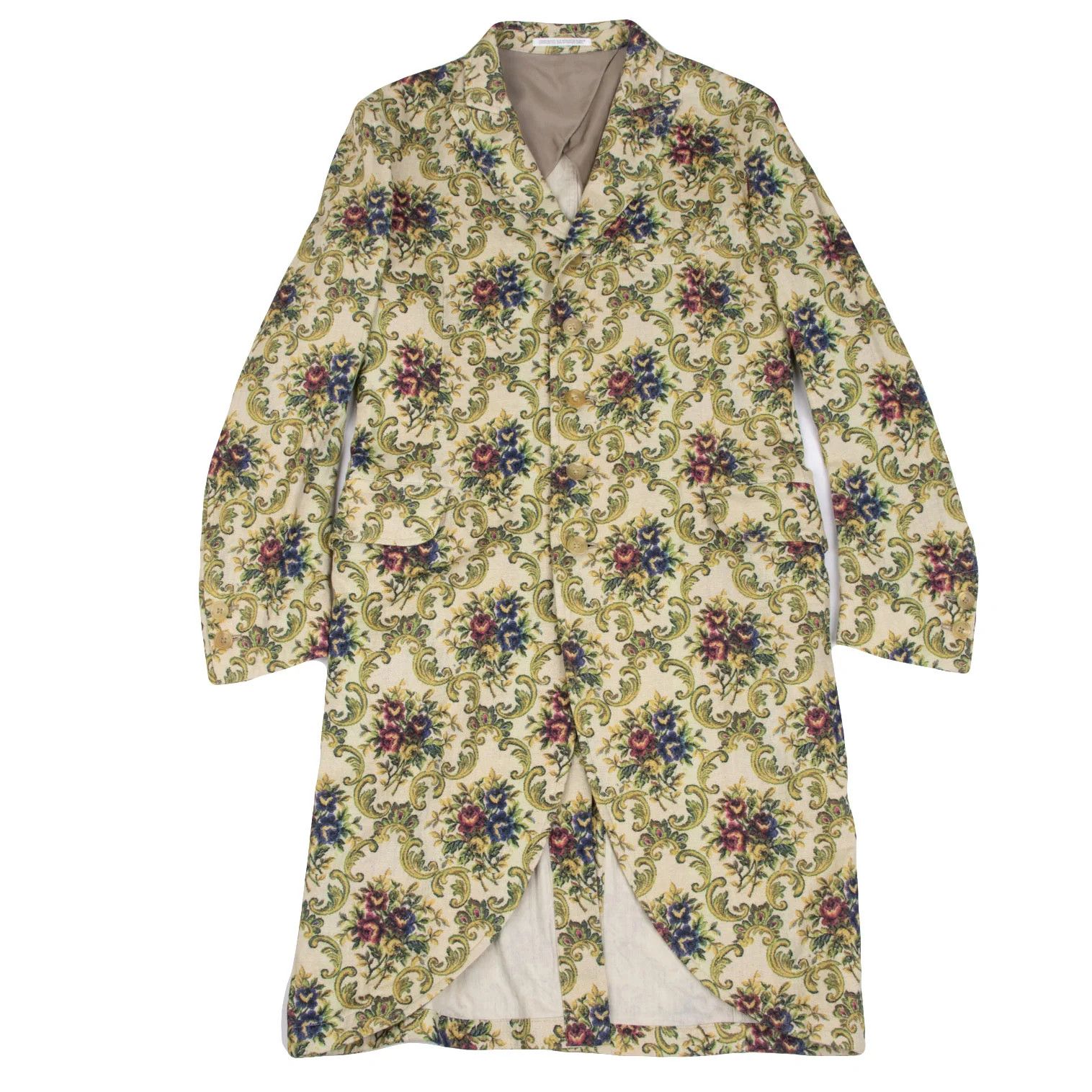 Yohji Yamamoto Yohji Yamamoto Cotton Floral Print Set-Up Size US 38 / EU 54 - 2 Thumbnail